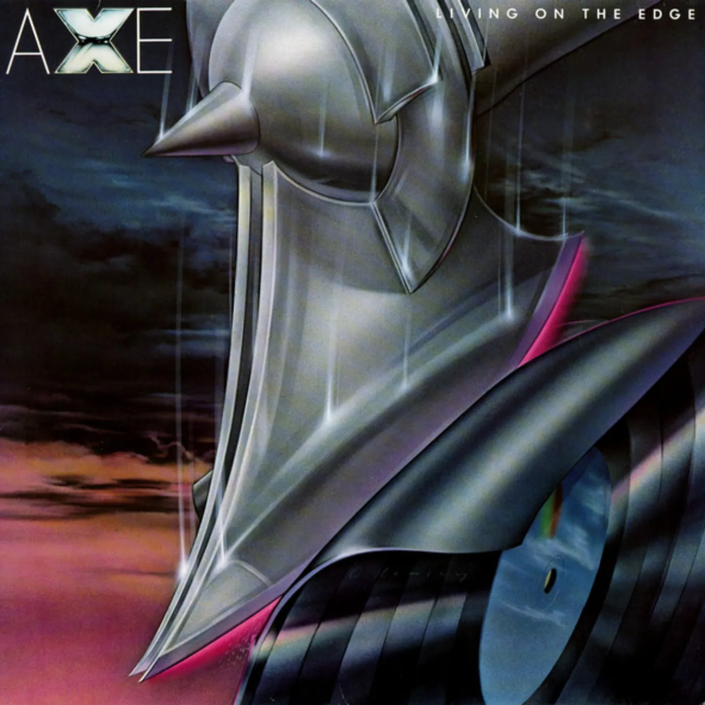 Axe Living on the Edge Vinyl Record