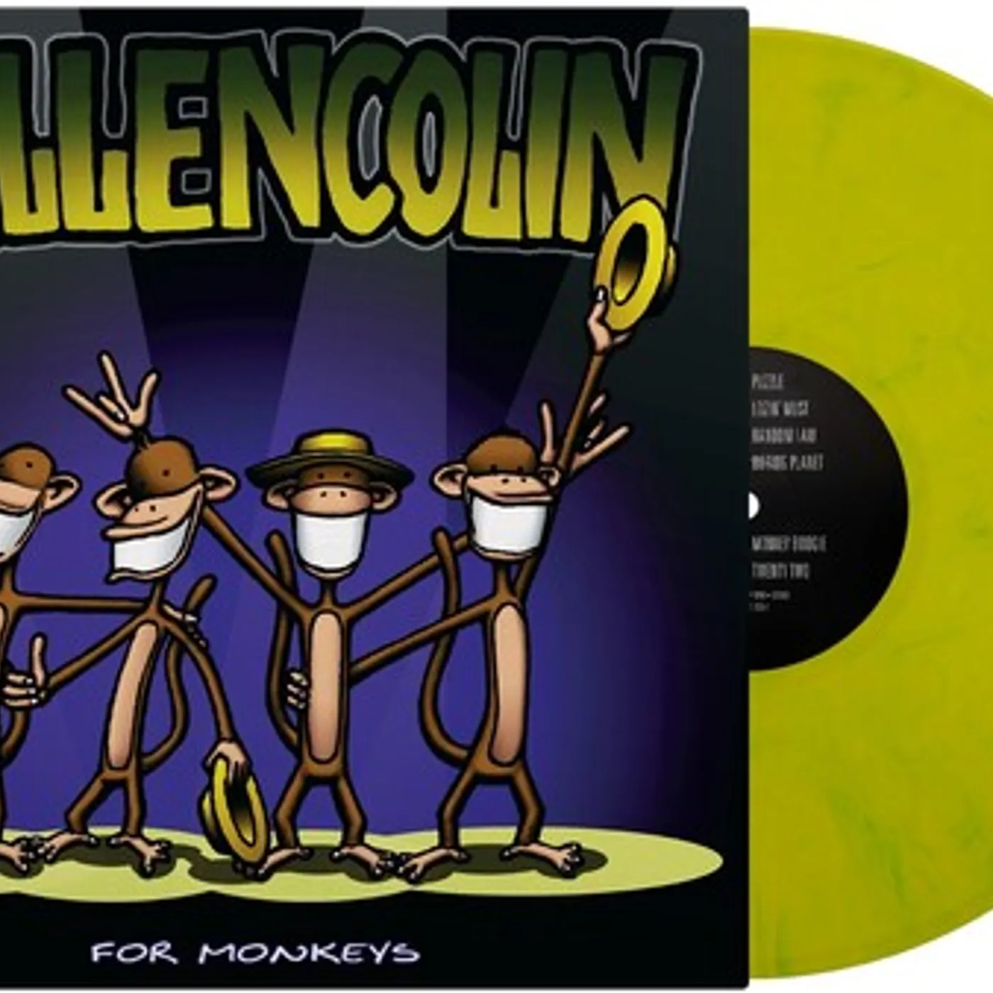 Millencolin For Monkeys (Anniv. Ed.) (Psychedelic Green) Vinyl Record