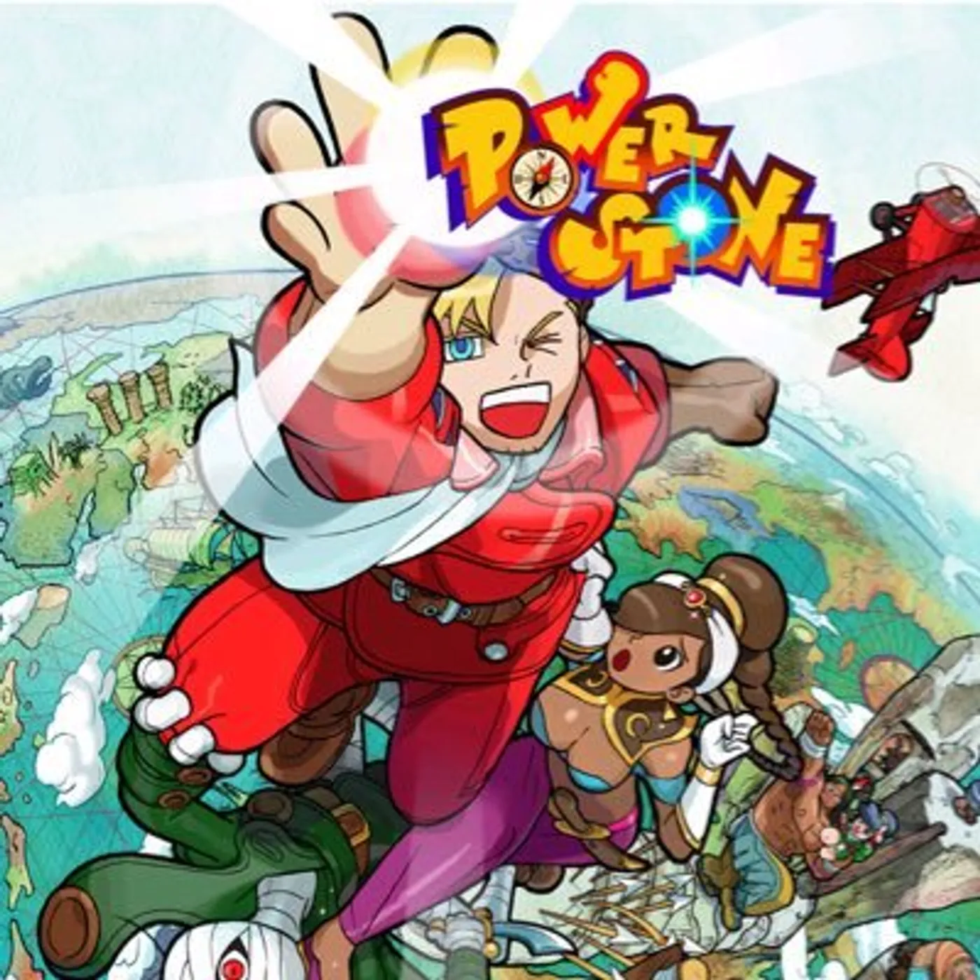 Tetsuya Shibata POWER STONE / Original Soundtrack (CLEAR VINYL) Vinyl Record