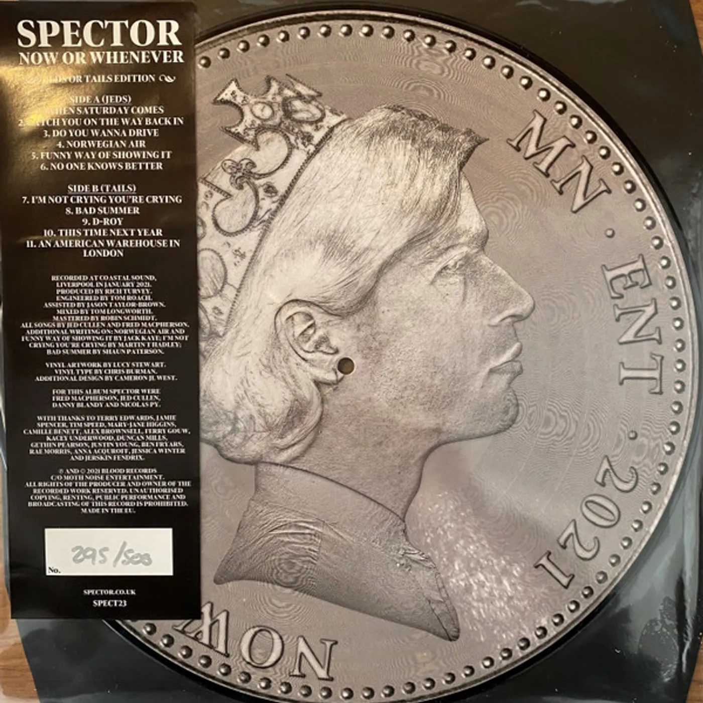 Spector Now or Whenever Vinyl Record