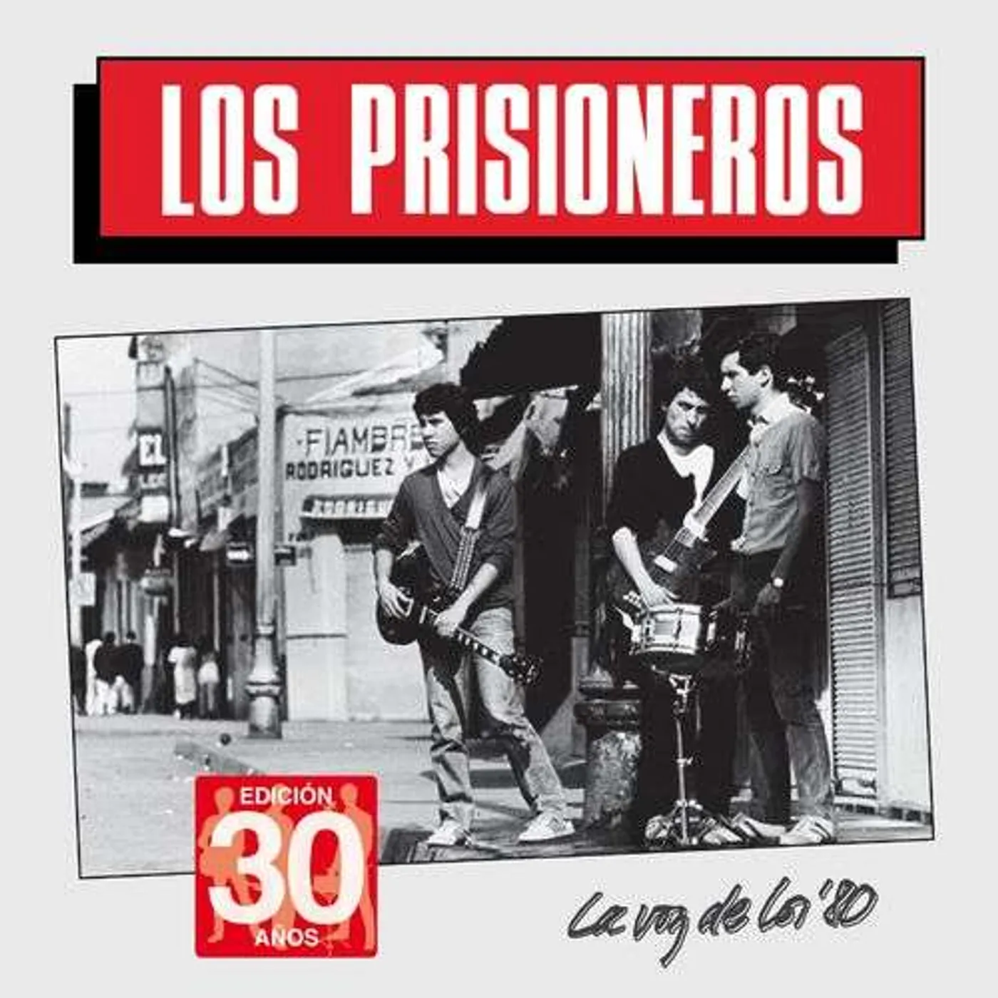 Los Prisioneros LA VOZ DE LOS 80 Vinyl Record