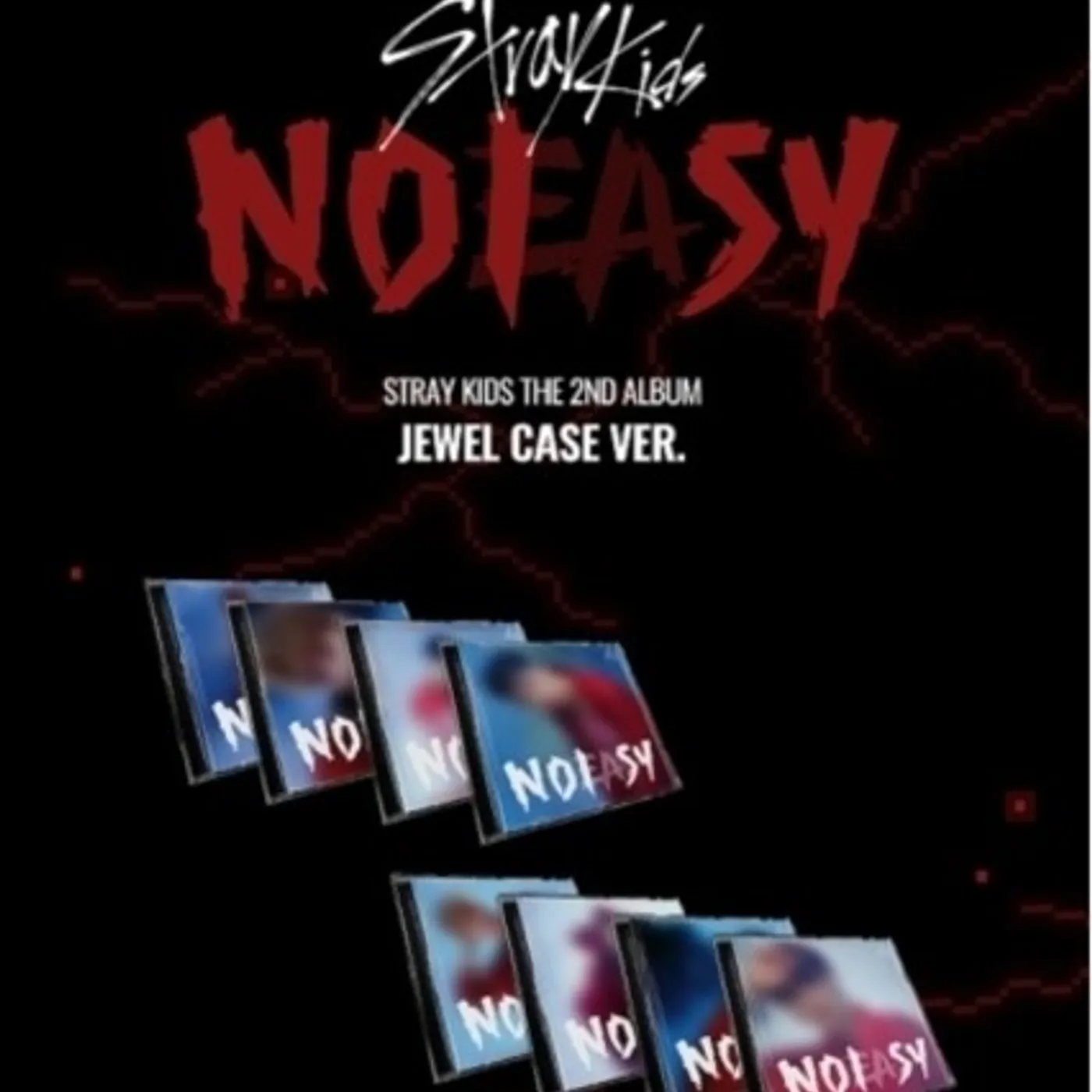 Stray Kids NOEASY (JEWEL CASE VERSION) CD