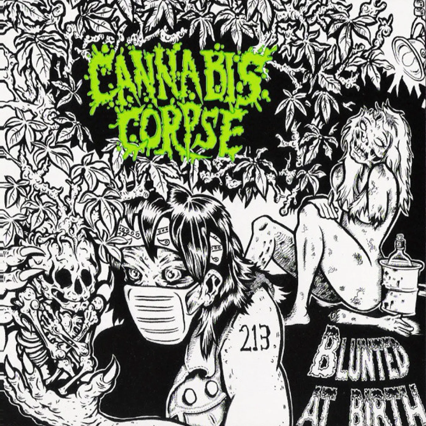 Cannabis Corpse Blunted at Birth Vinyl Record
