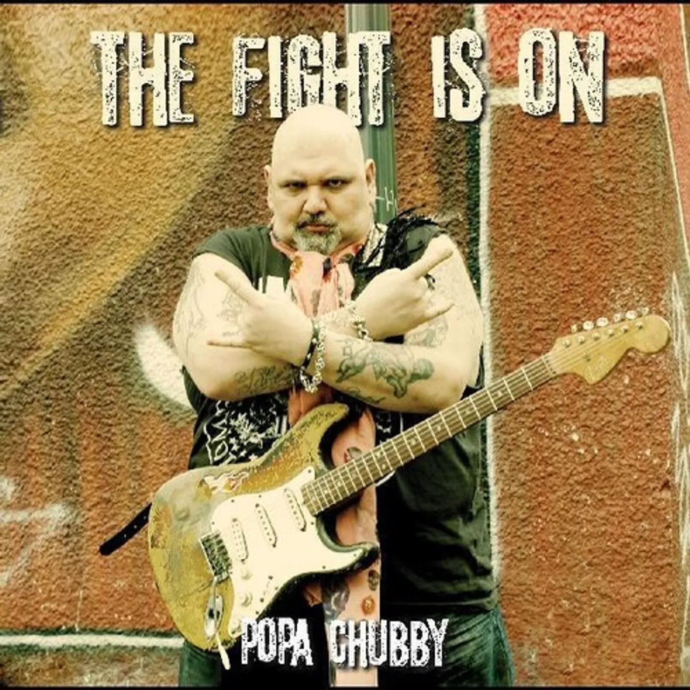 Popa Chubby FIGHT IS ON Vinyl Record