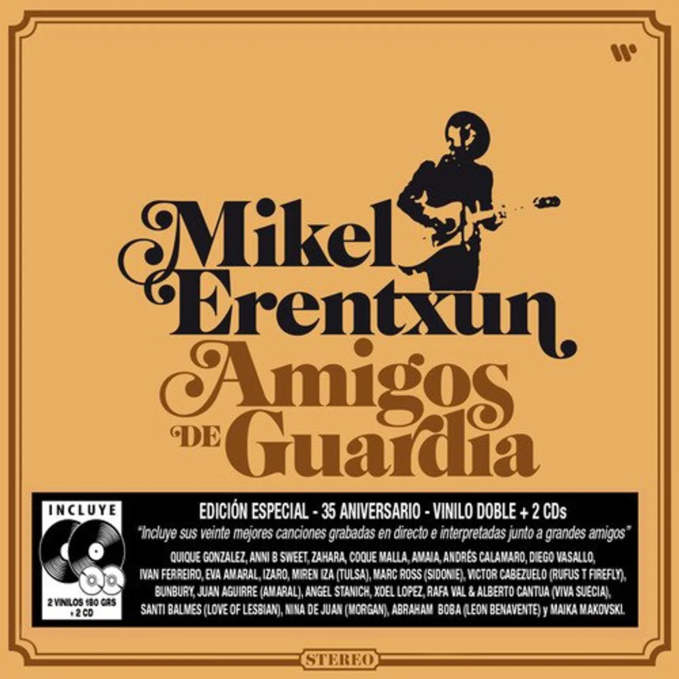 Mikel Erentxun Amigos De Guardia Vinyl Record
