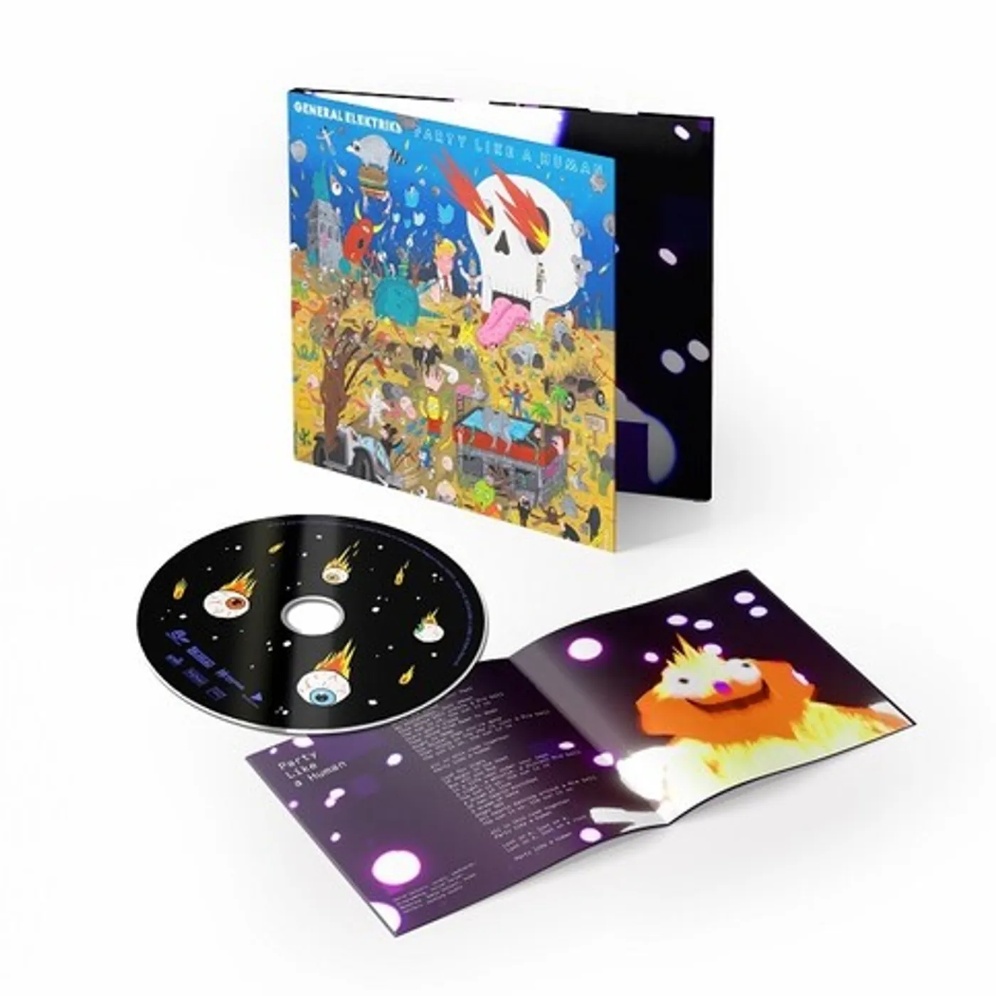 General Elektriks PARTY LIKE A HUMAN CD