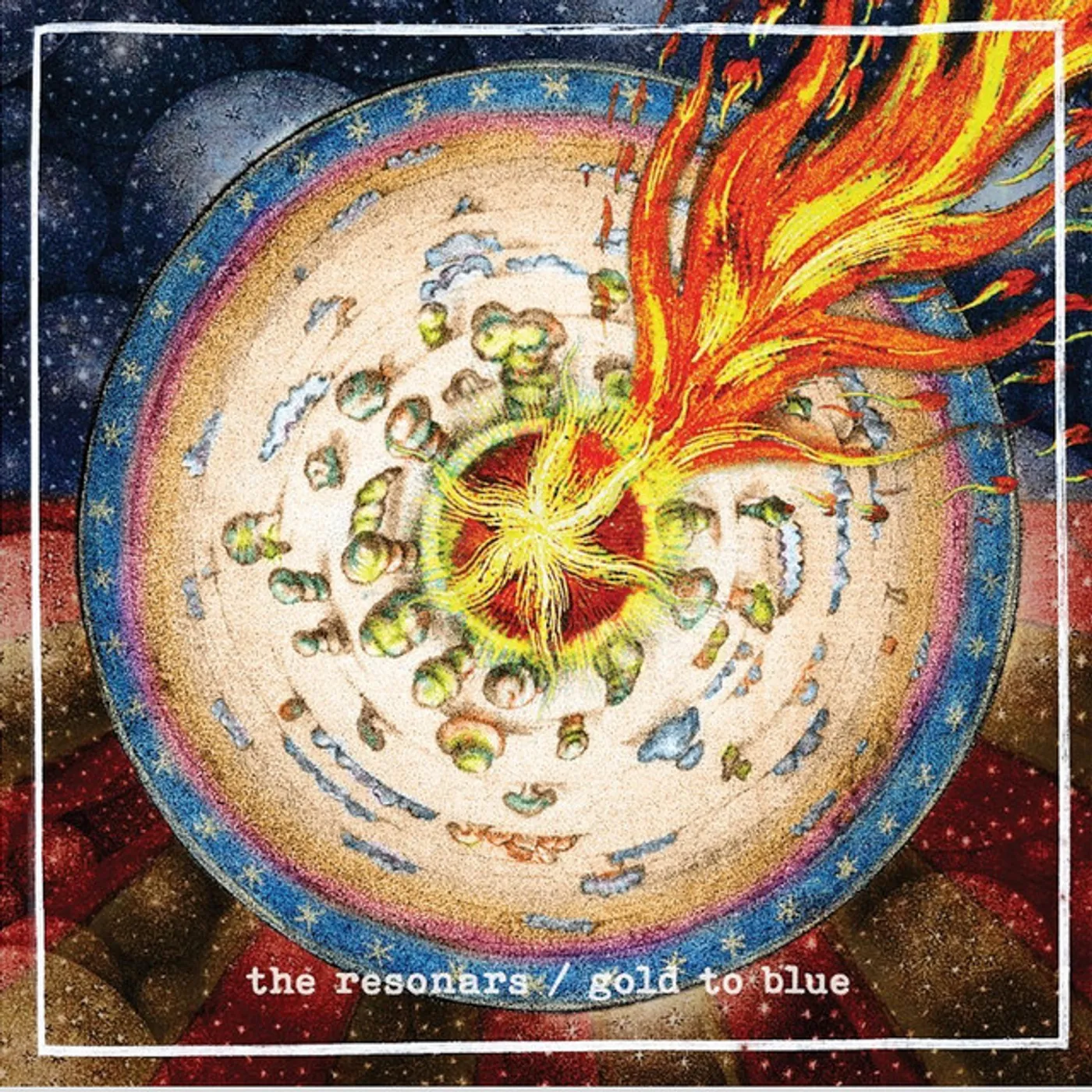 The Resonars GOLD TO BLUE Vinyl Record