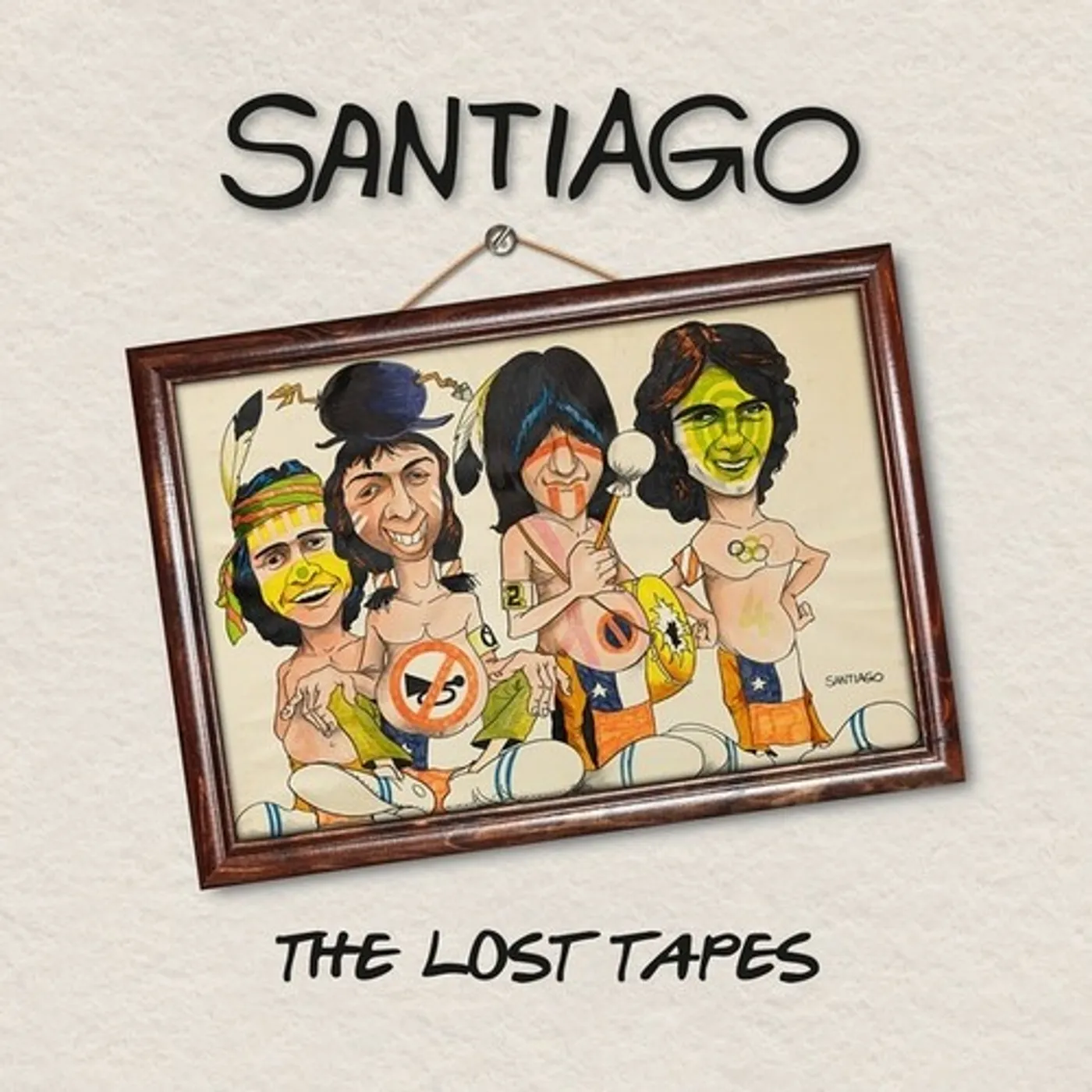 Santiago LOST TAPES CD