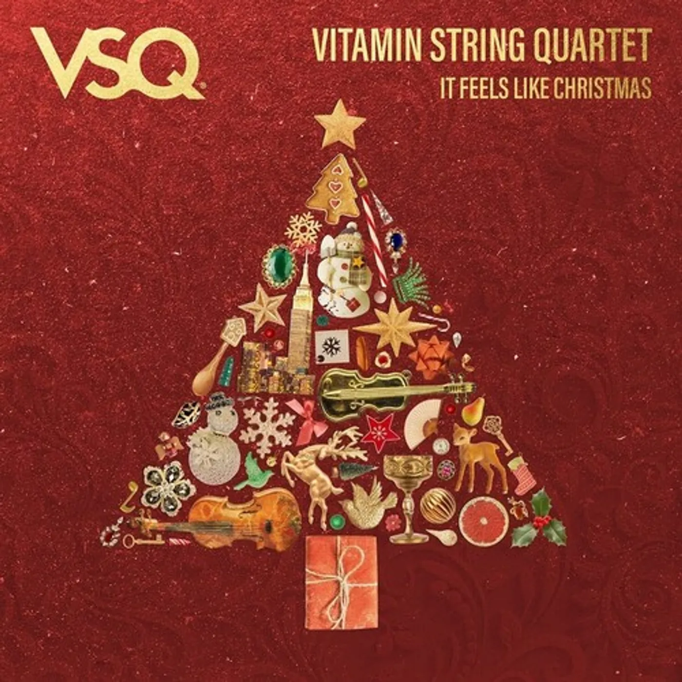 Vitamin String Quartet IT FEELS LIKE CHRISTMAS CD