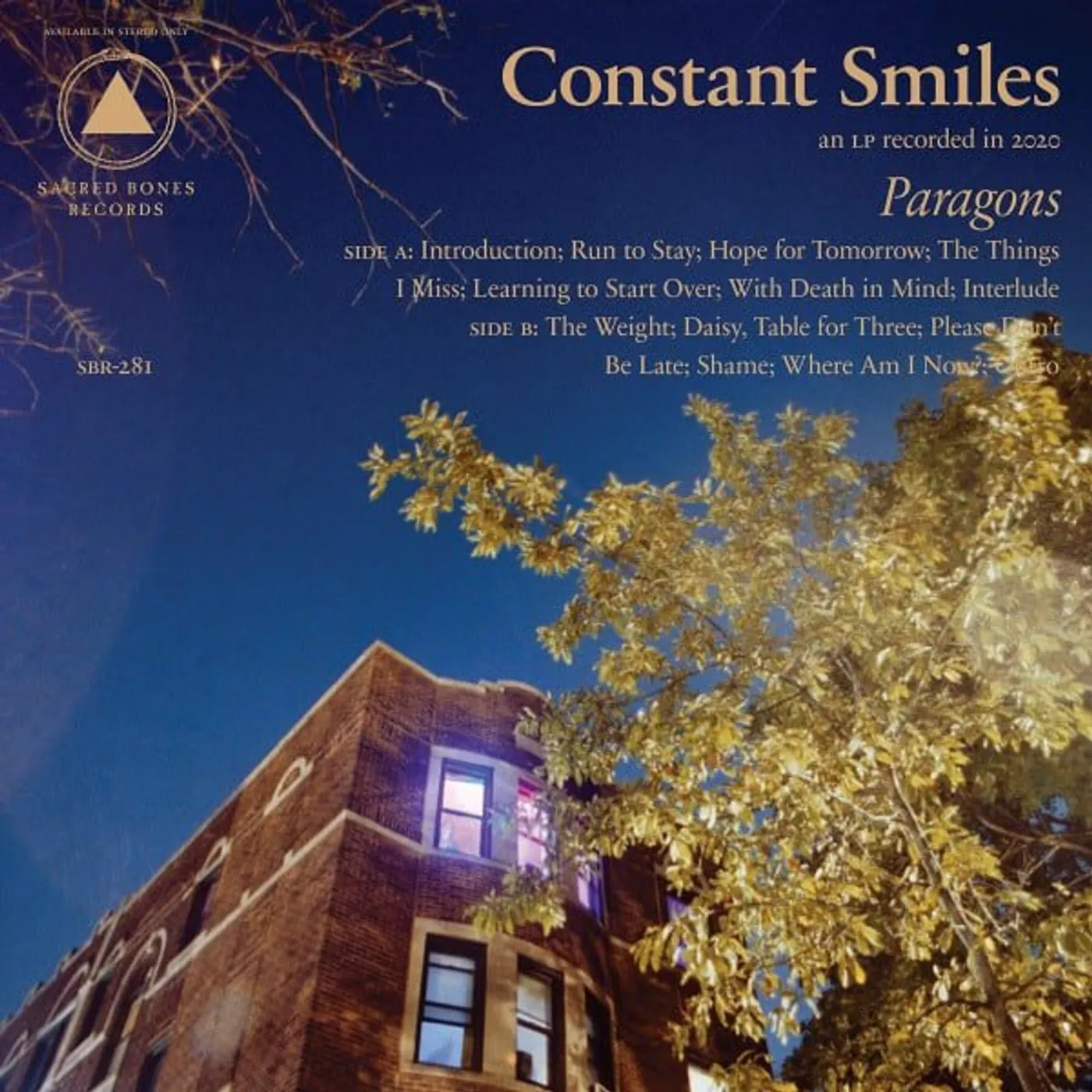 Constant Smiles PARAGONS (VINEYARD GRAPE VINYL) Vinyl Record