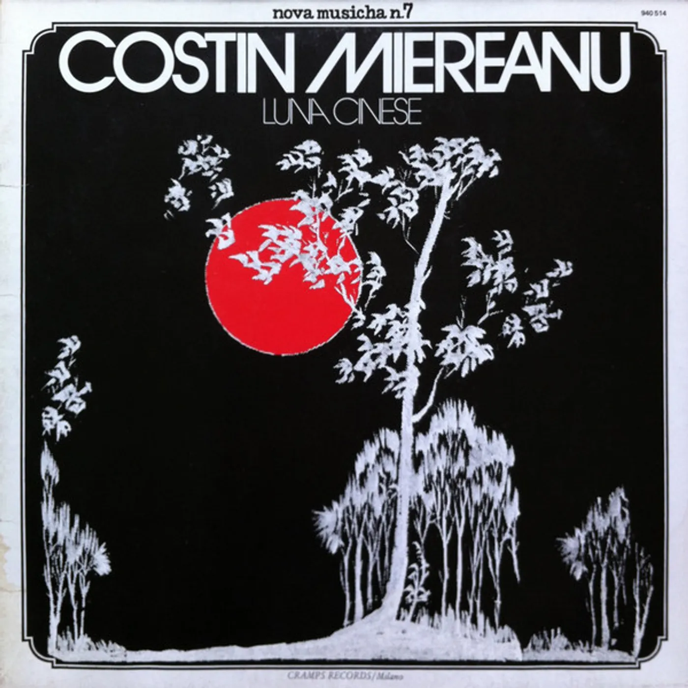 Costin Miereanu Luna cinese Vinyl Record