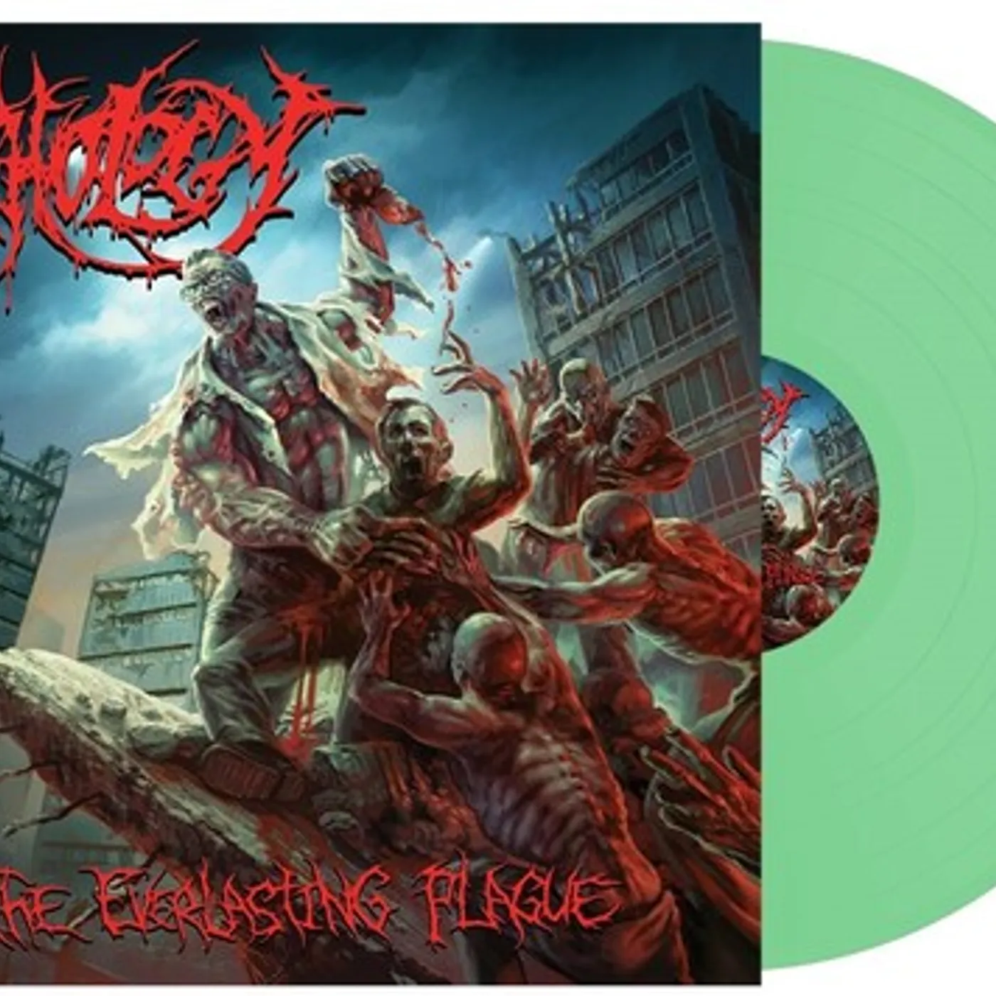 Pathology EVERLASTING PLAGUE - RE-AGENT GREEN Vinyl Record