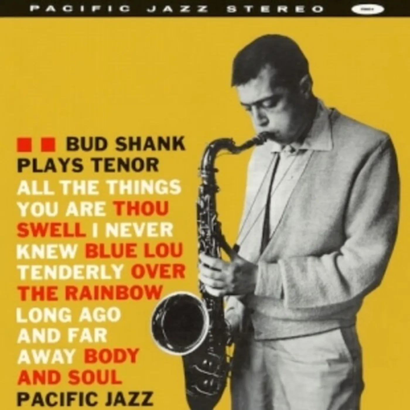 BUD SHANK PLAYS TENOR CD