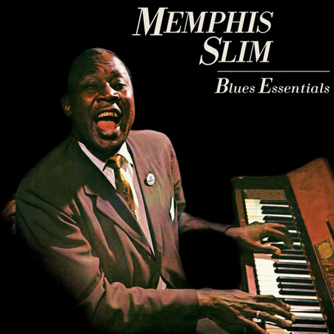 Memphis Slim BLUES ESSENTIALS Vinyl Record - Gold Disc