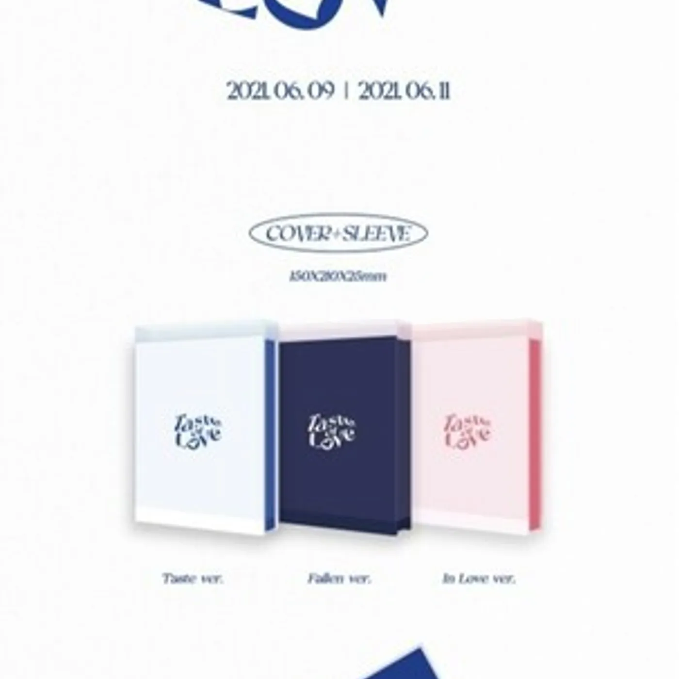 TWICE TASTE OF LOVE (RANDOM COVER) CD