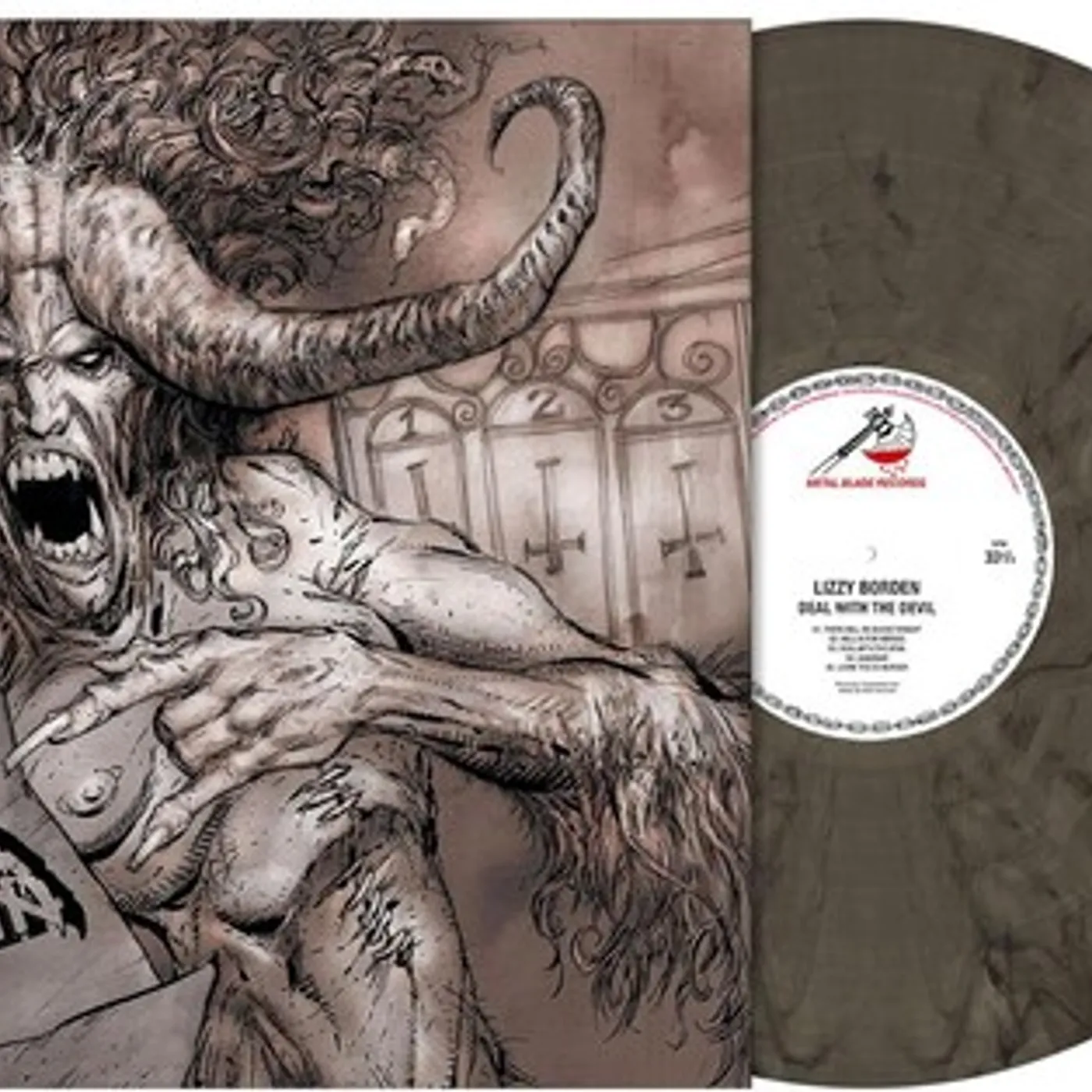 Lizzy Borden Deal With the Devil Vinyl Record