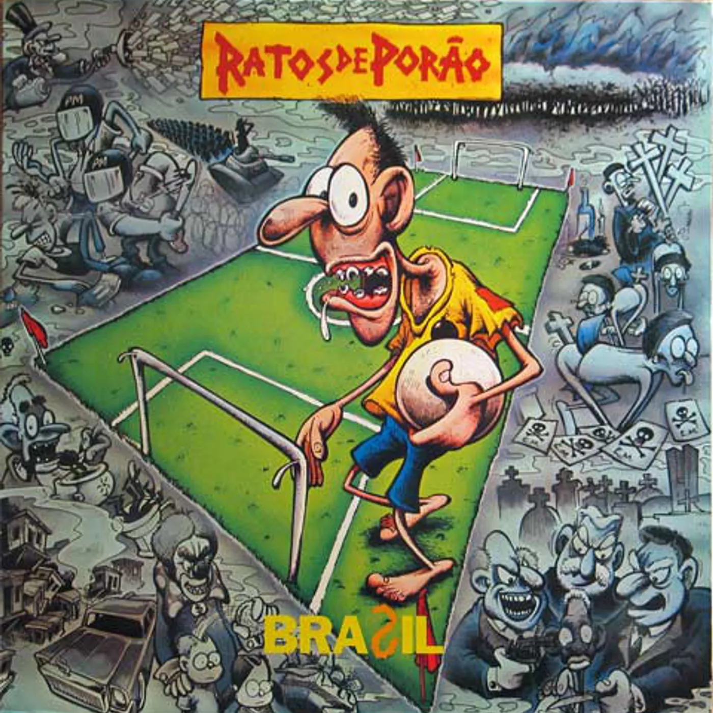 Ratos De Porão Brasil Vinyl Record