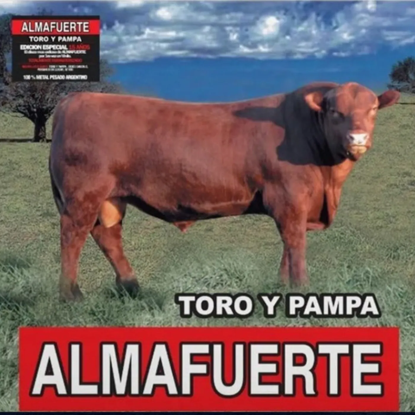 Almafuerte TORO Y PAMPA: 15 ANIVERSARIO Vinyl Record