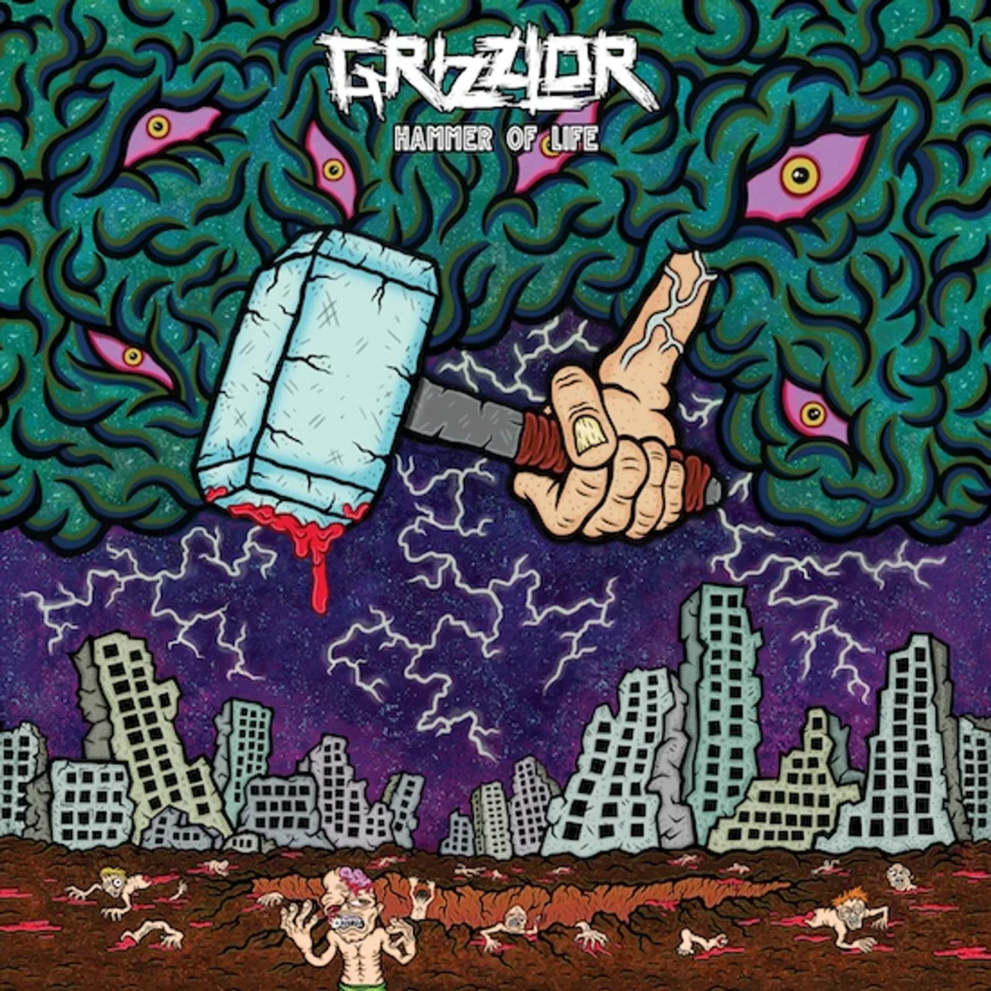 Grizzlor Hammer Of Life Vinyl Record