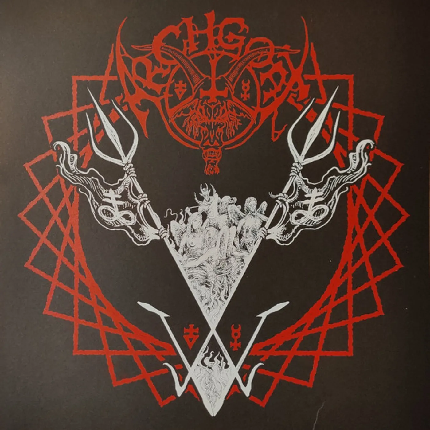 Archgoat Worship the Eternal Darkness Vinyl Record