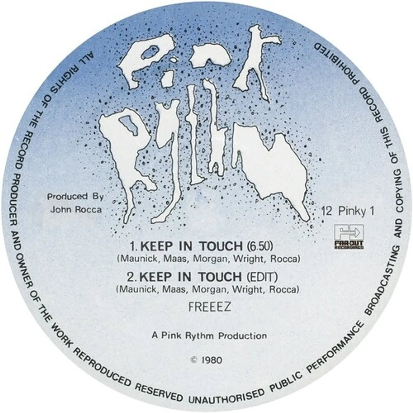 Freeez Keep In Touch Vinyl Record