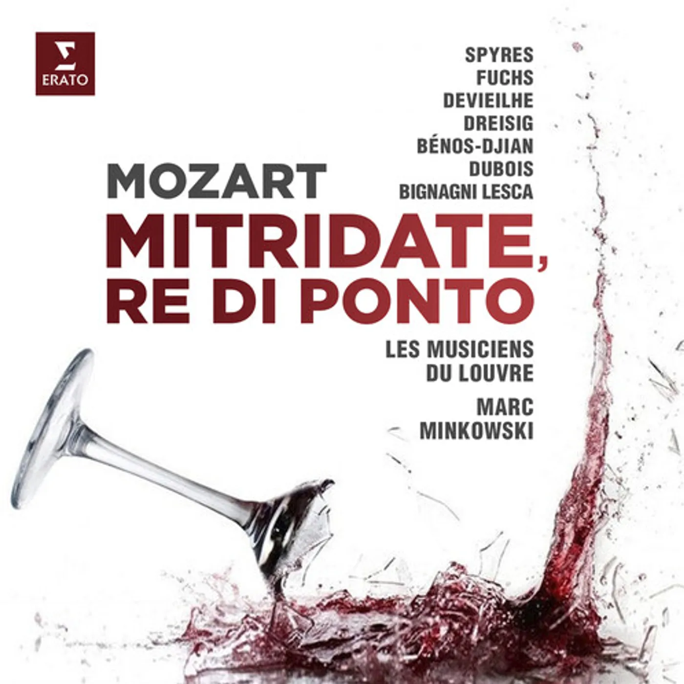 Marc Minkowski MOZART: MITRIDATE RE DI PONTO CD