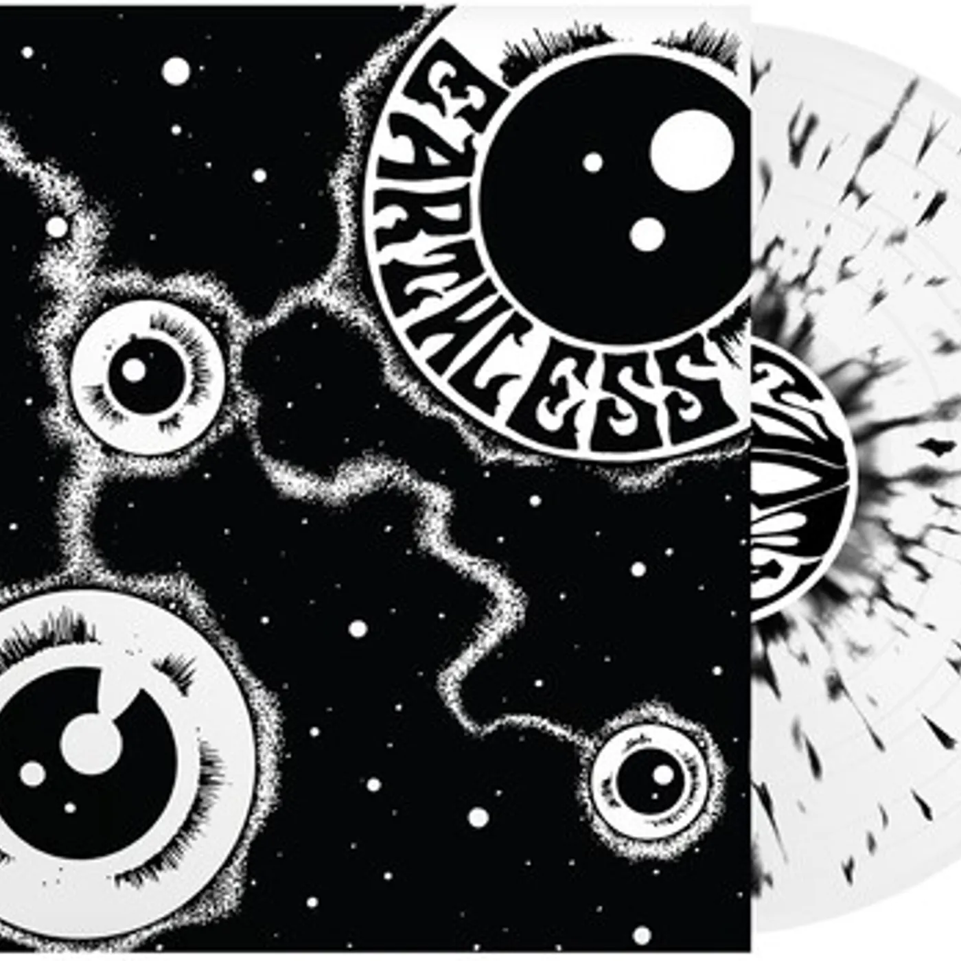 Earthless Sonic Prayer - Clear W/ Black Splatter Vinyl Record