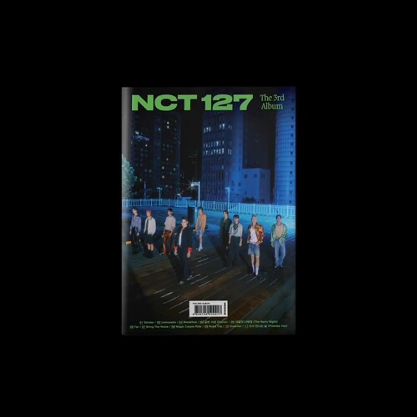 NCT 127 3RD ALBUM STICKER (SEOUL CITY VER) CD