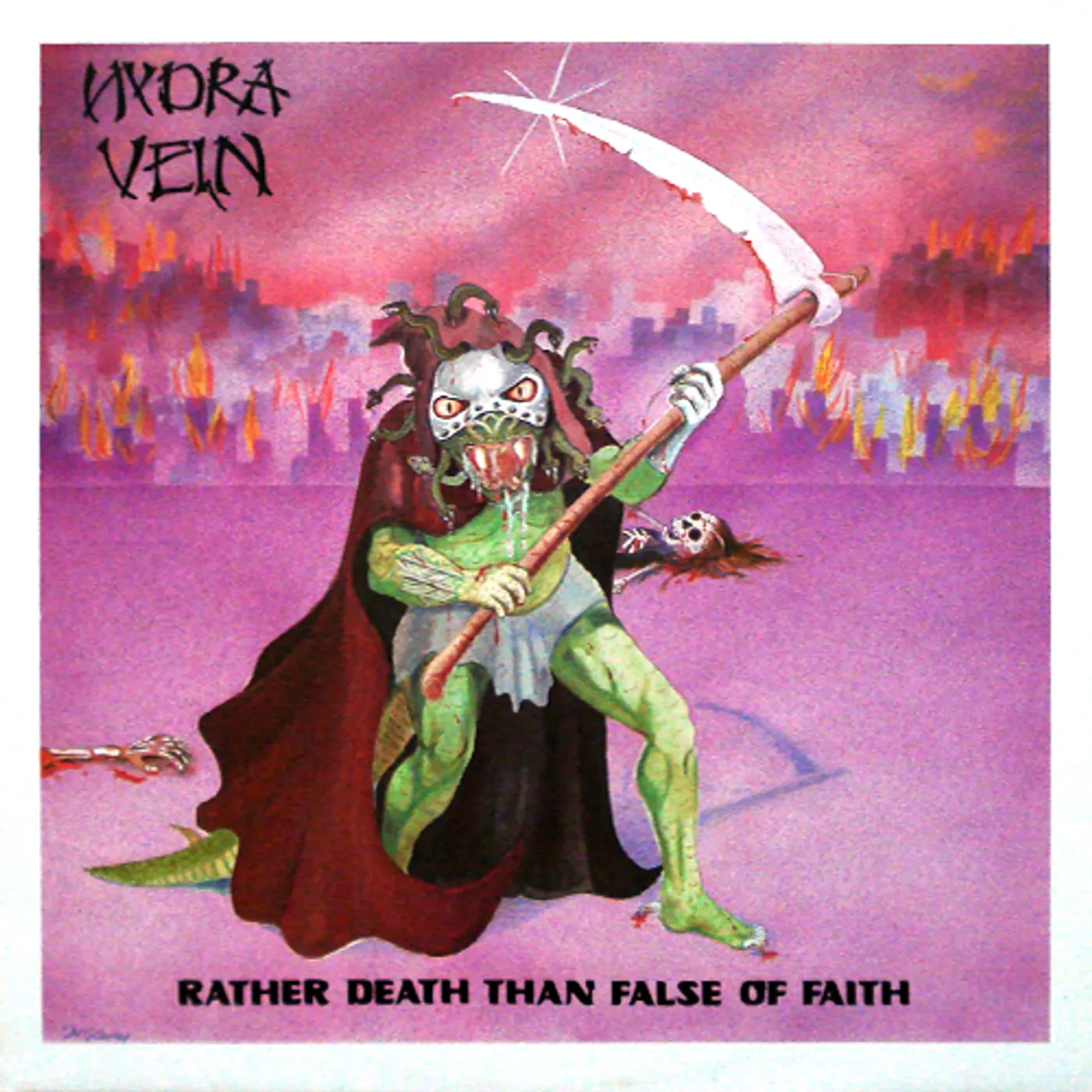 Hydra Vein Rather Death Than False of Faith Vinyl Record