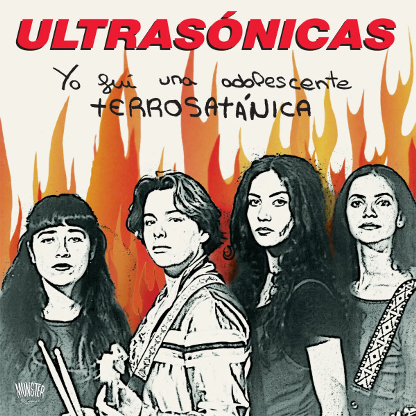 Ultrasonicas YO FUI UNA ADOLESCENTE TERROSATANICA Vinyl Record