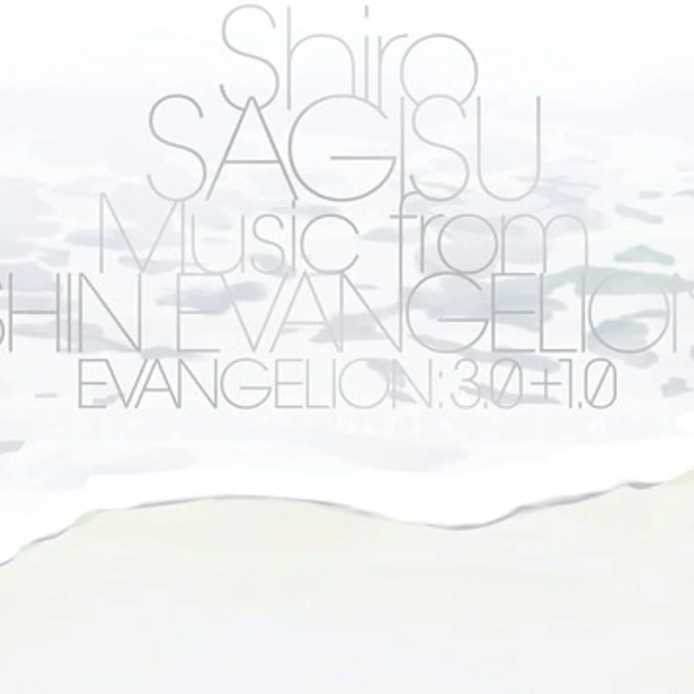 Shiro SAGISU MUSIC FROM SHIN EVANGELION: EVANGELION 3.0 & 1.0 CD