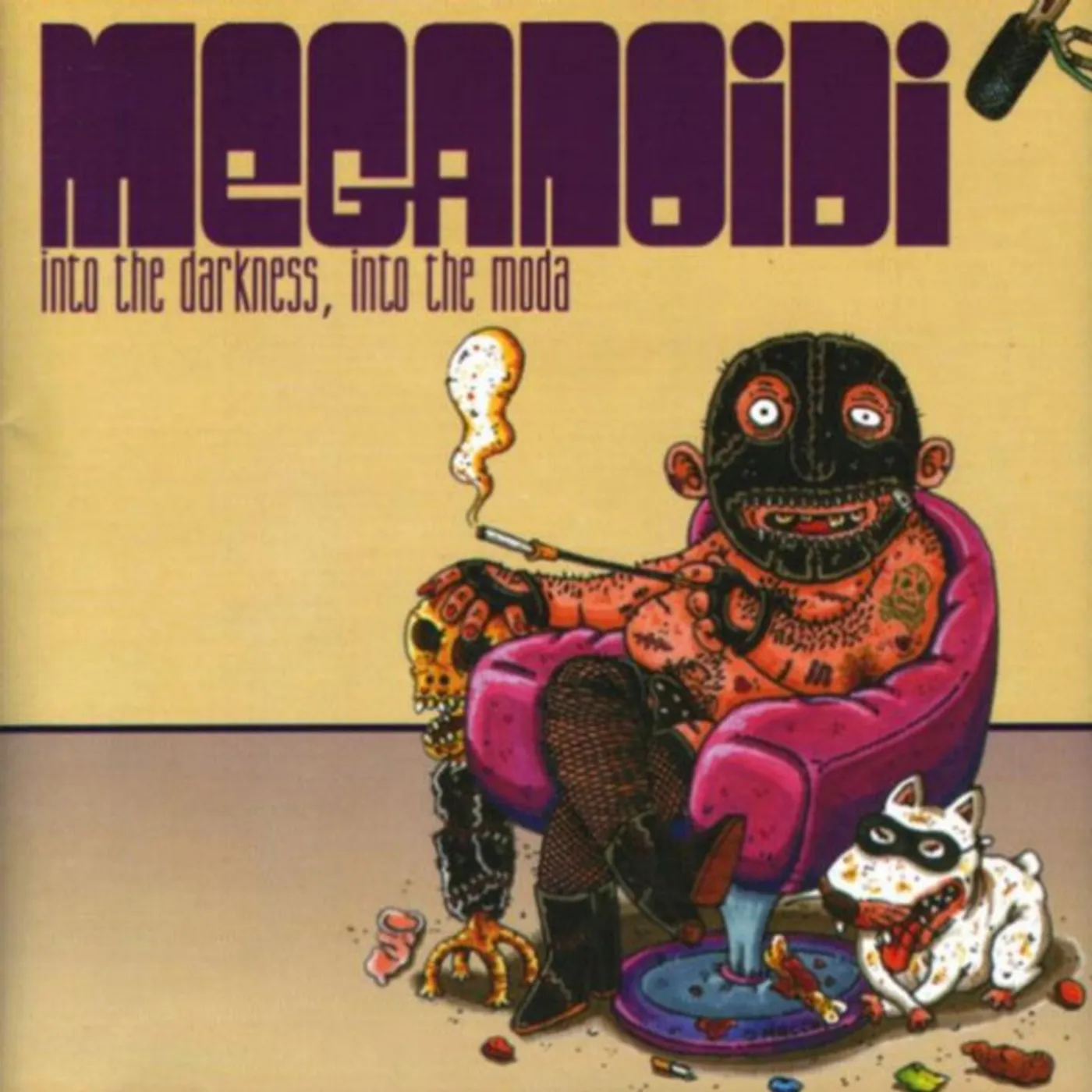 Meganoidi INTO THE DARKNES INTO THE MODA Vinyl Record