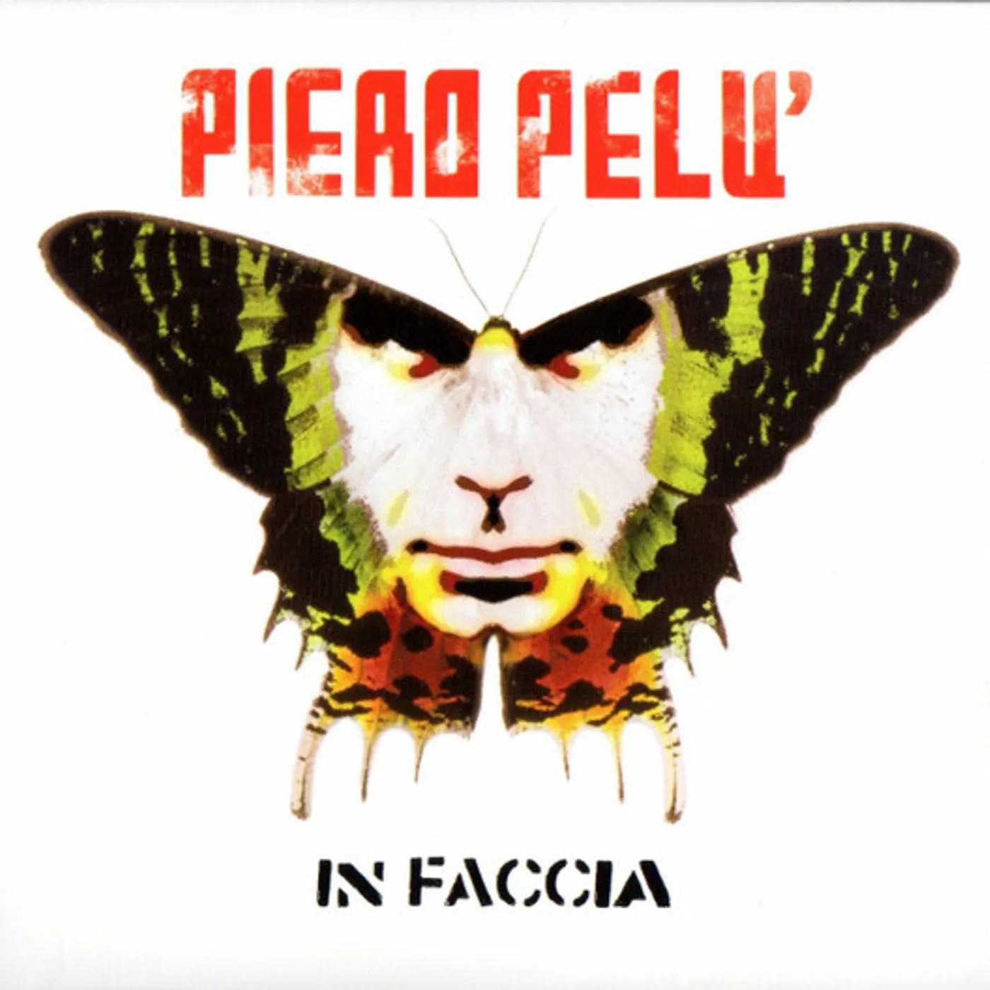 Piero Pelù In Faccia Vinyl Record