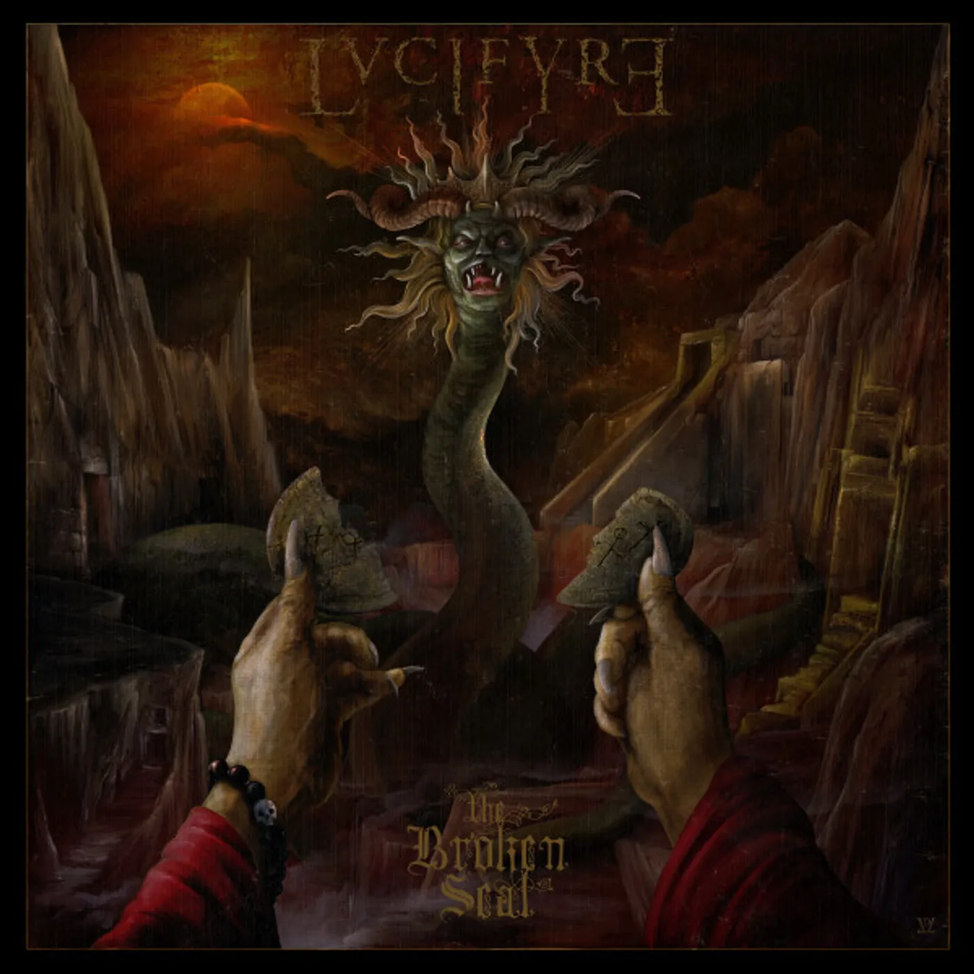Lvcifyre BROKEN SEAL CD