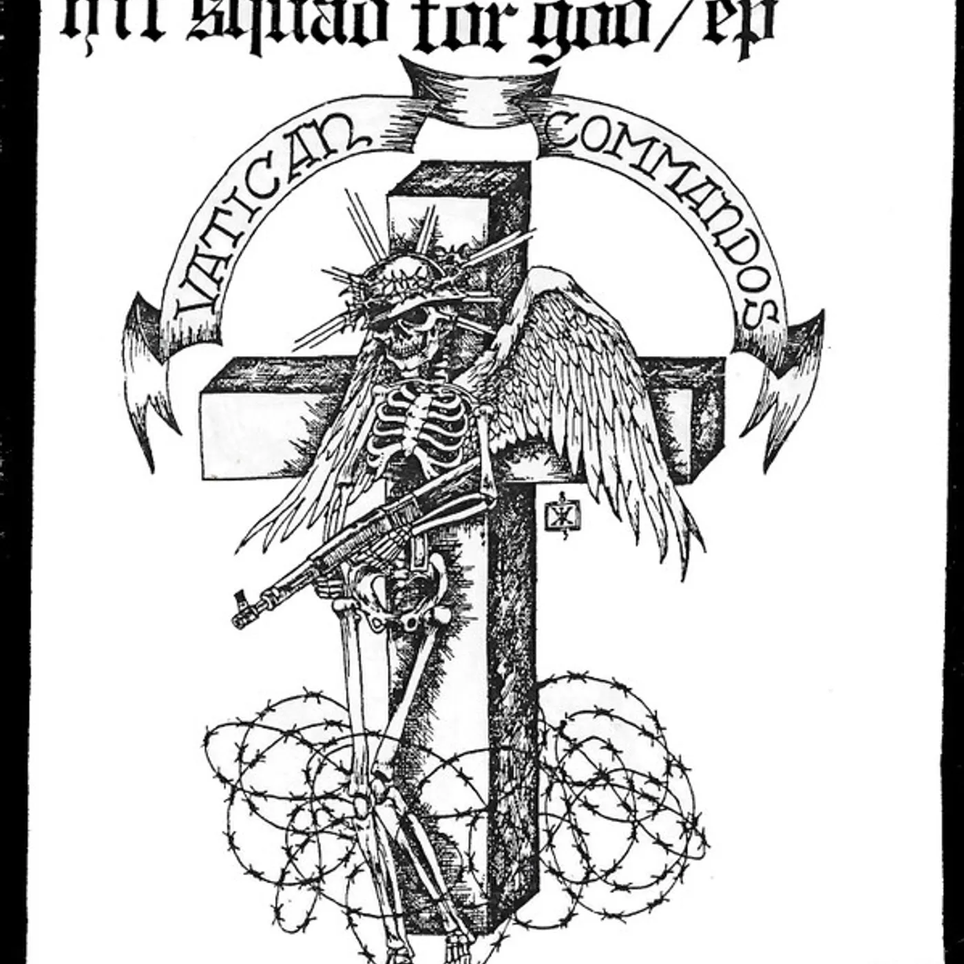 Vatican Commandos HIT SQUAD FOR GOD Vinyl Record