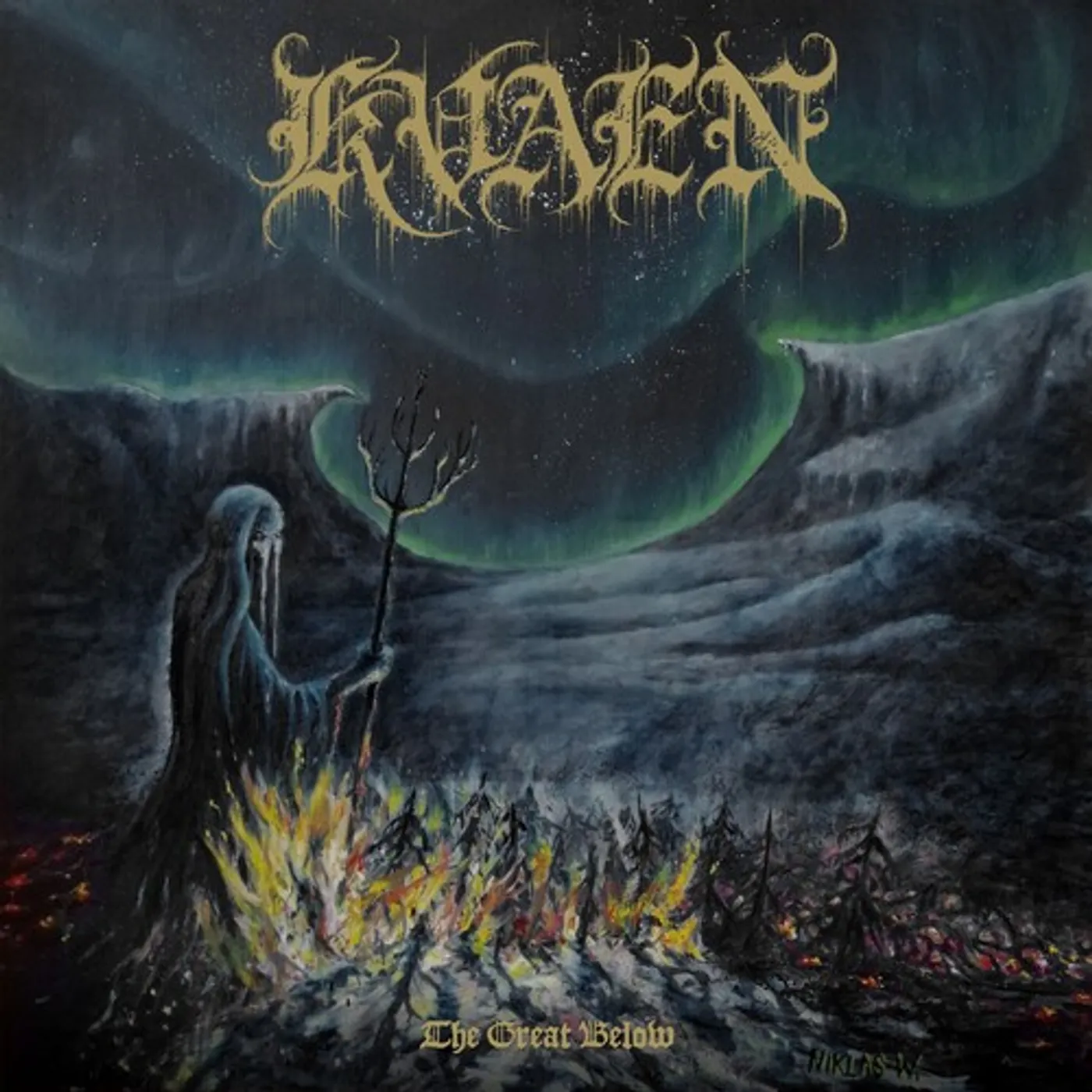 Kvaen GREAT BELOW CD