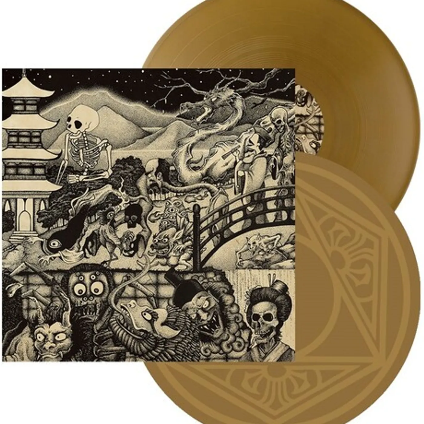 Earthless NIGHT PARADE OF ONE HUNDRED DEMONS (GOLD STANDARD Vinyl Record