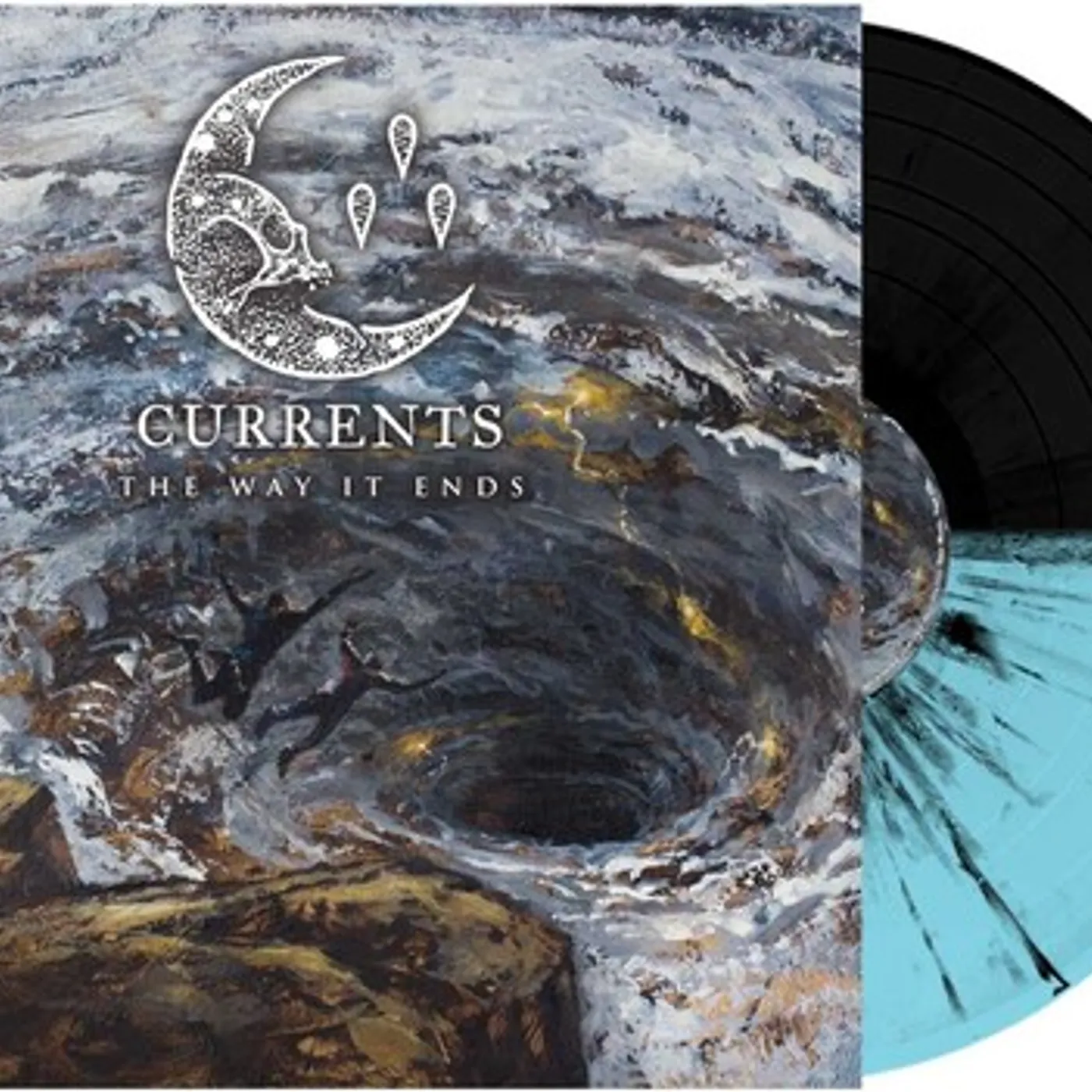 Currents WAY IT ENDS (ELECTRIC BLUE / BLACK) Vinyl Record