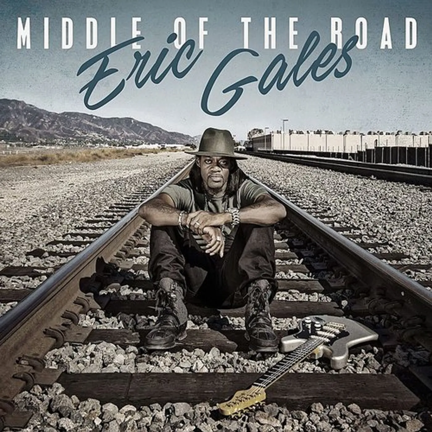 Eric Gales MIDDLE OF THE ROAD (GREEN/BLUE) Vinyl Record