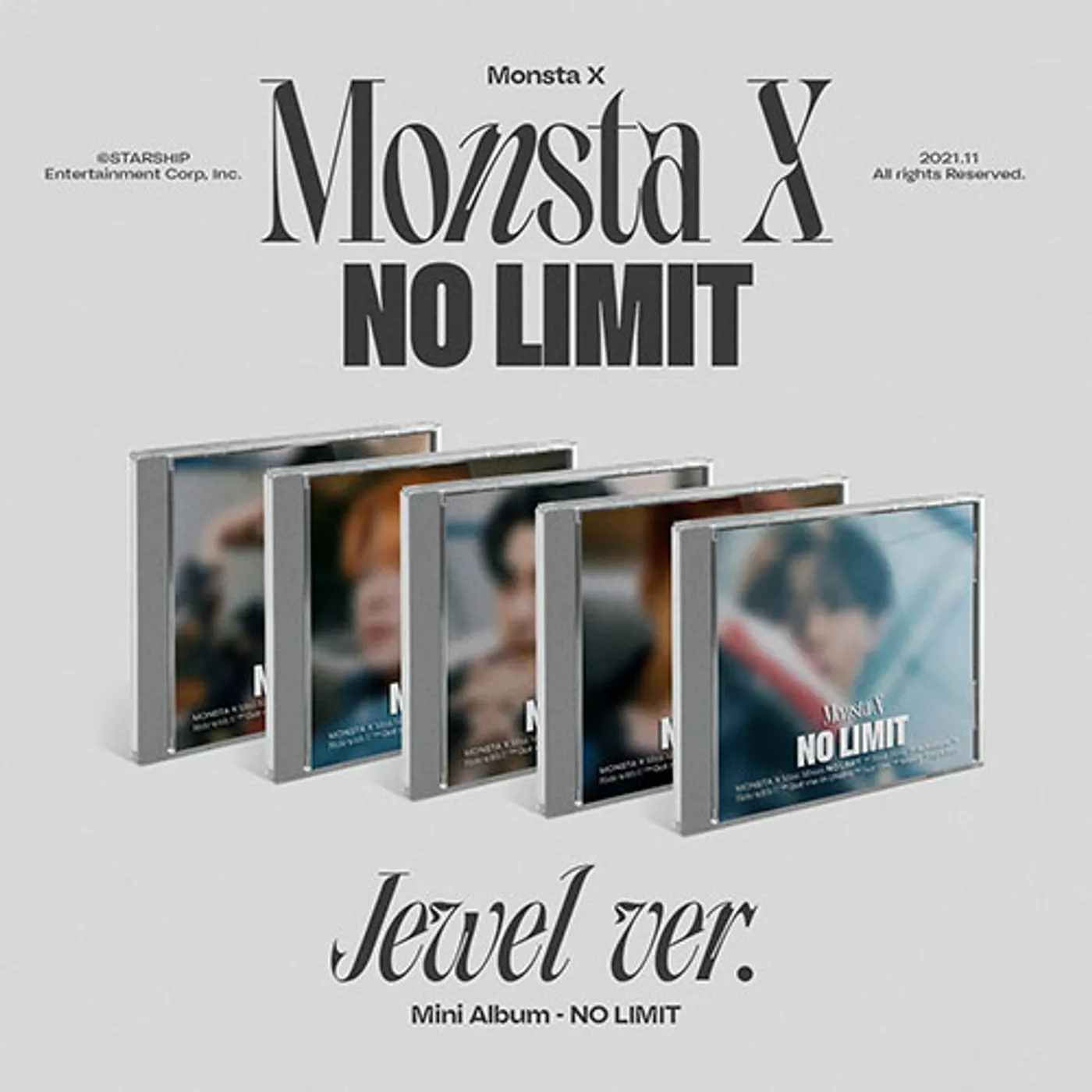 MONSTA X NO LIMIT (JEWEL CASE VERSION) CD