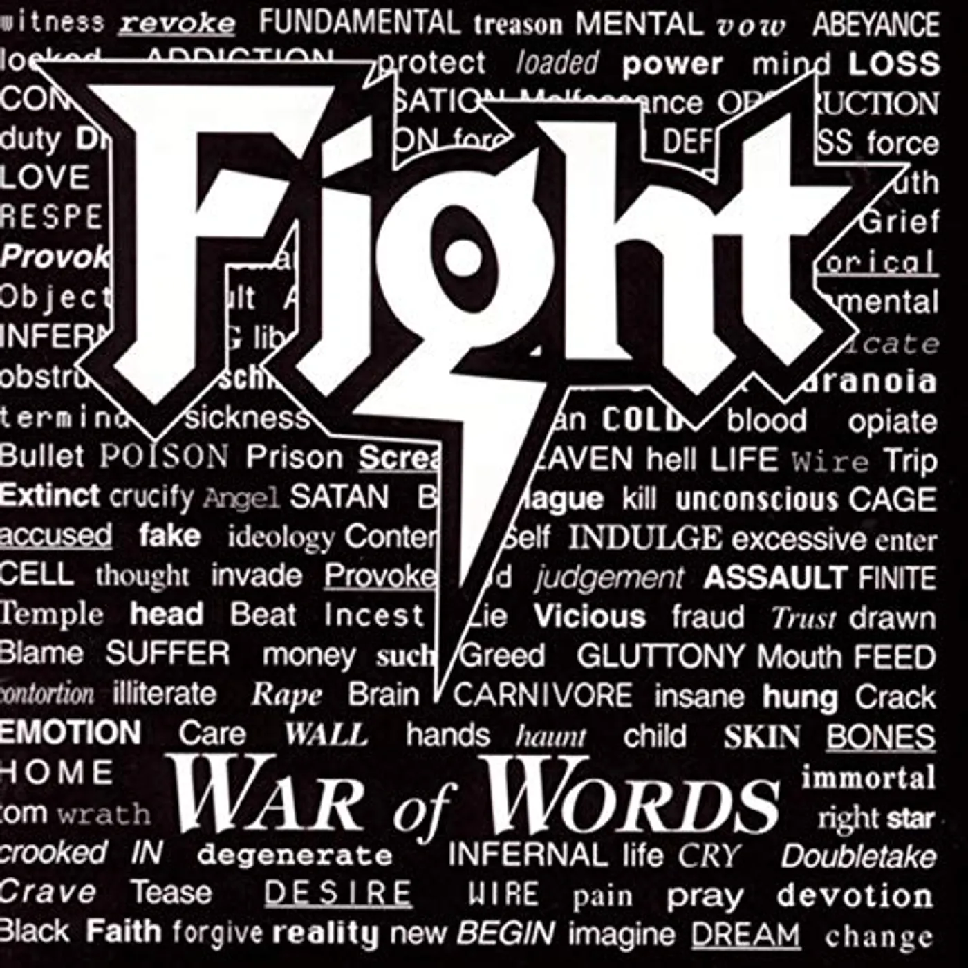 Fight War Of Words Vinyl Record