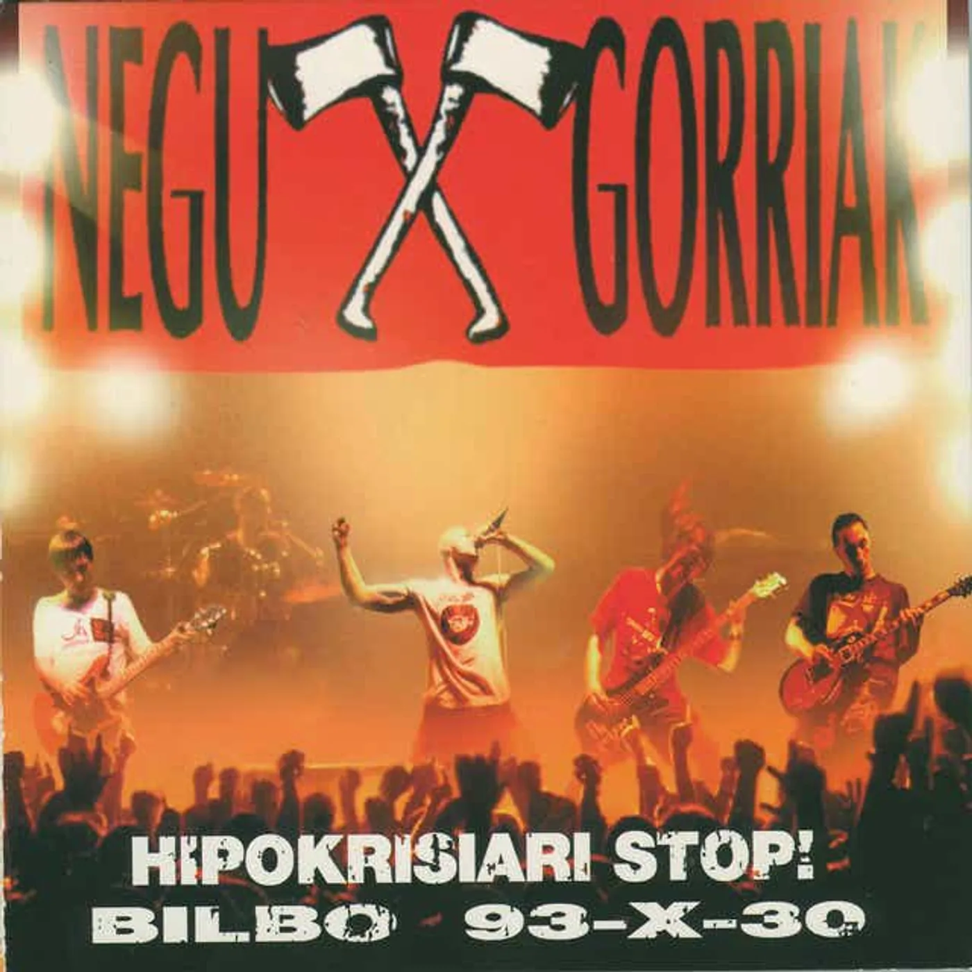 Negu Gorriak HIPOKRISIARI STOP: BILBO 93-X-30 Vinyl Record