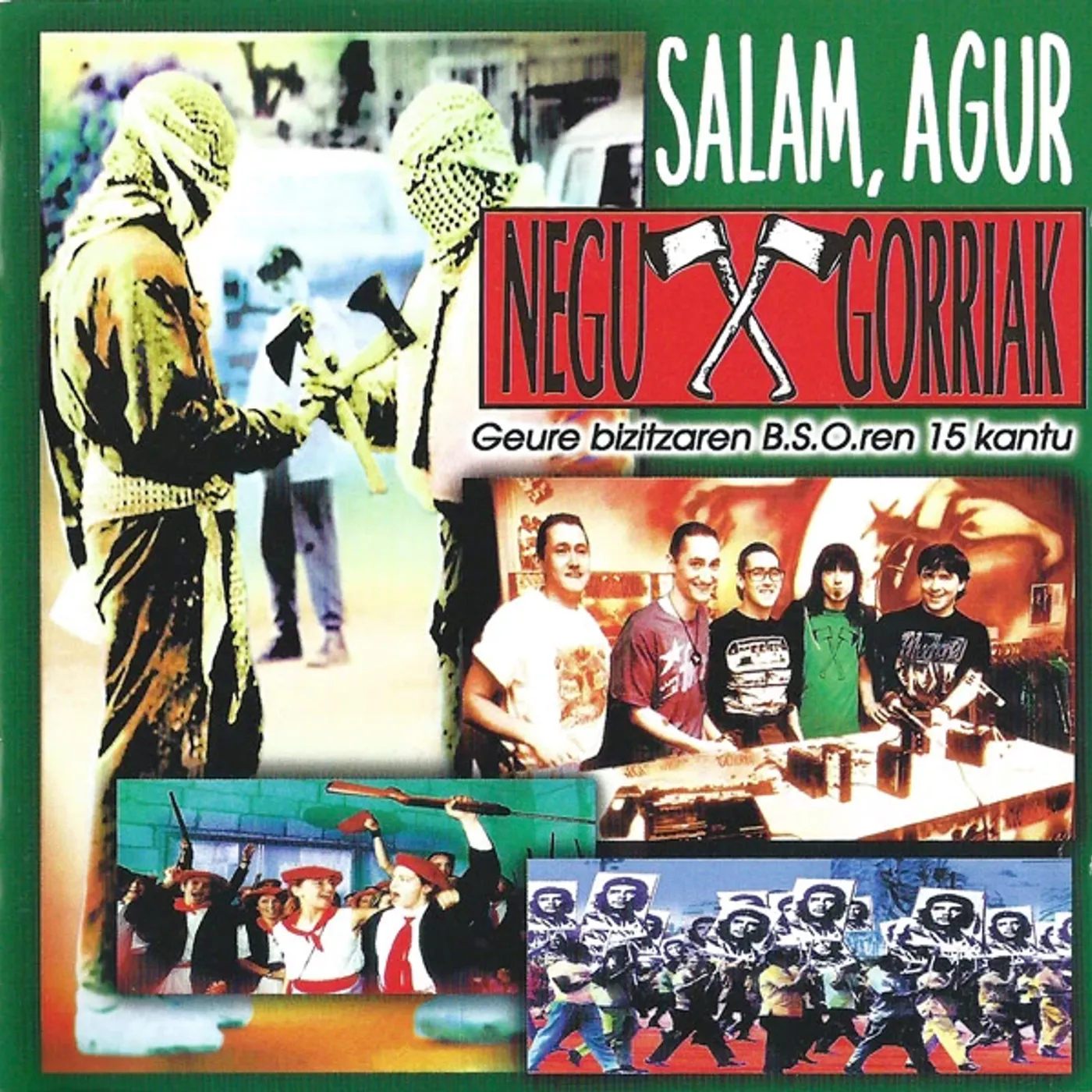 Negu Gorriak SALAM AGUR Vinyl Record