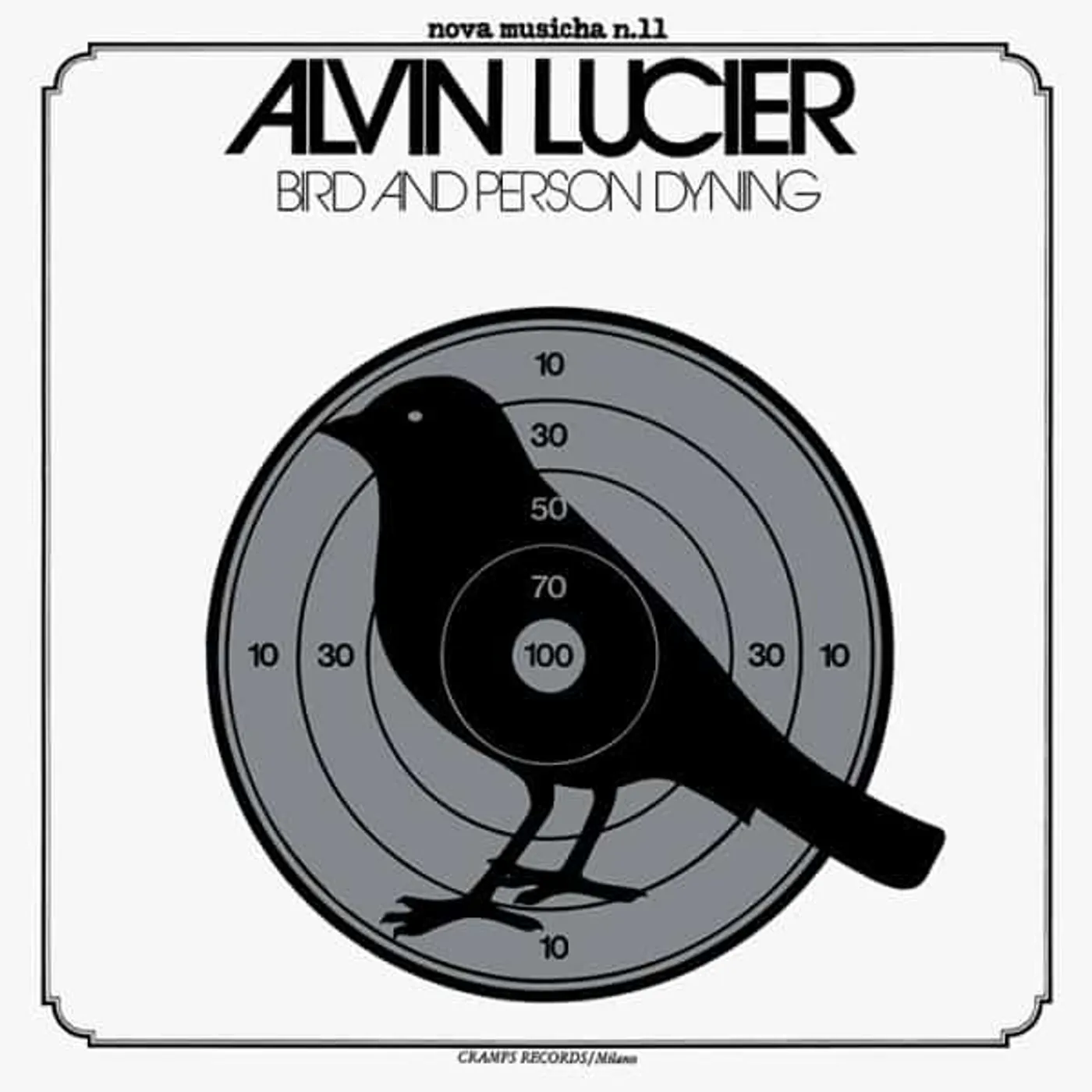 Alvin Lucier Bird And Person Dyning Vinyl Record