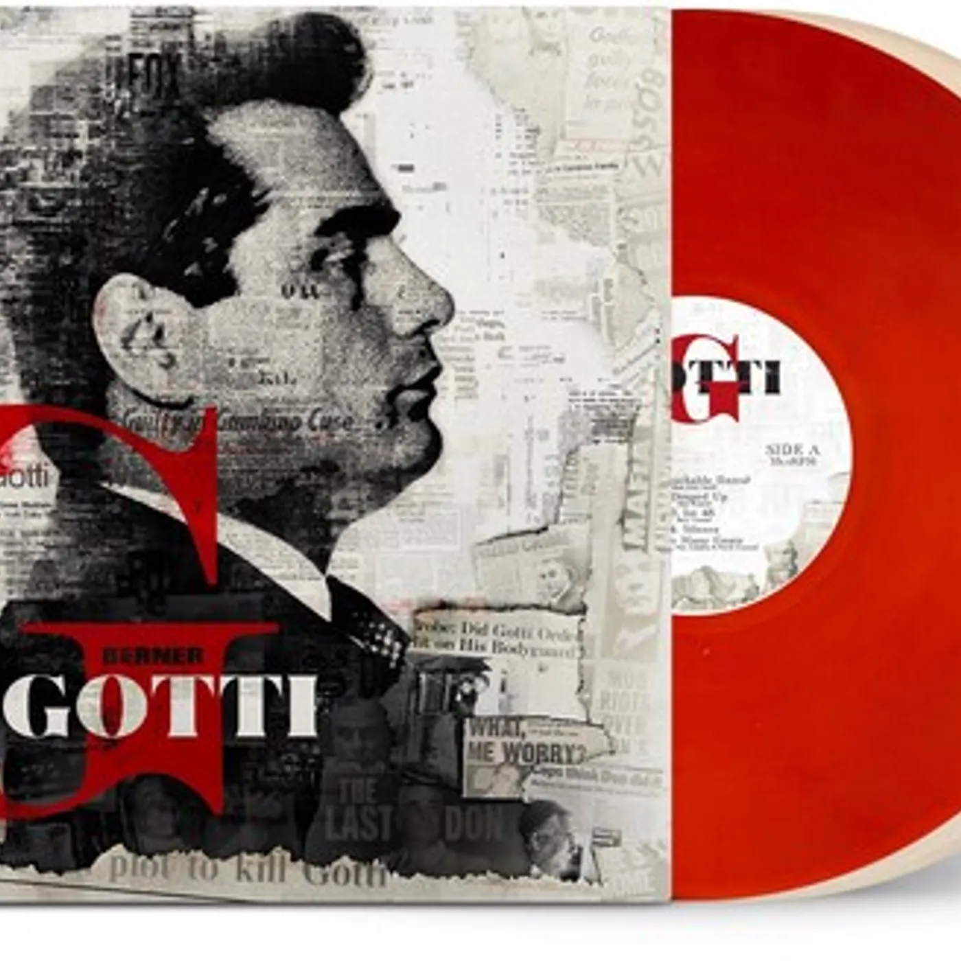 Berner GOTTI (Candy Apple & Cream) Vinyl Record