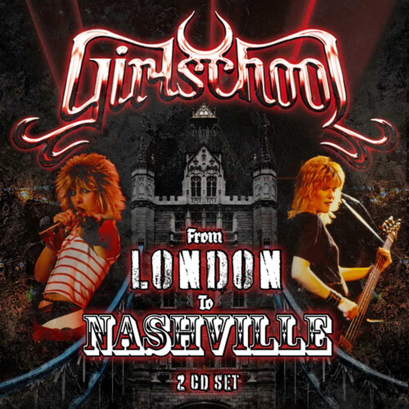Girlschool FROM LONDON TO NASHVILLE CD