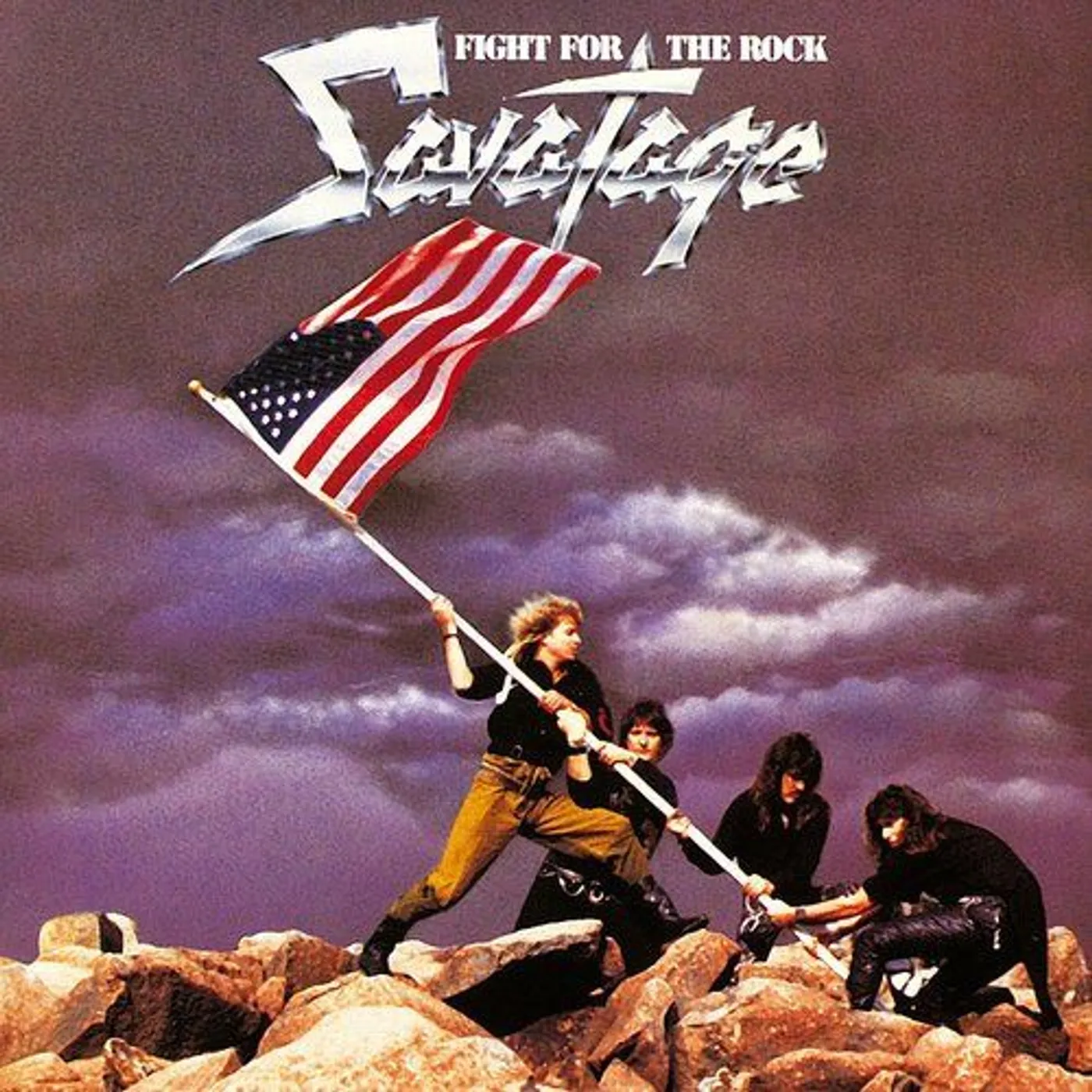 Savatage Fight For The Rock Vinyl Record