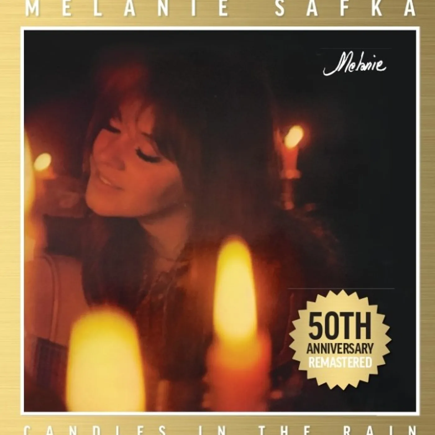 Melanie CANDLES IN THE RAIN: 50TH ANNIVERSARY Vinyl Record