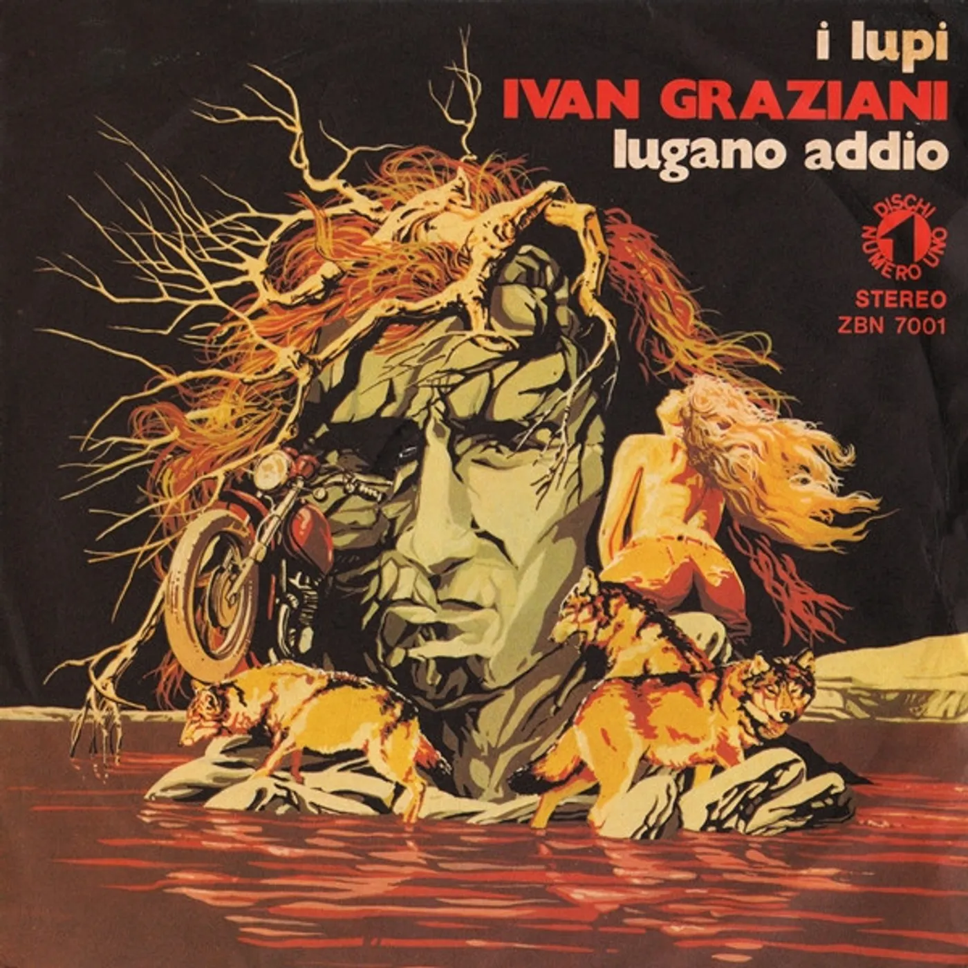 Ivan Graziani I Lupi Vinyl Record