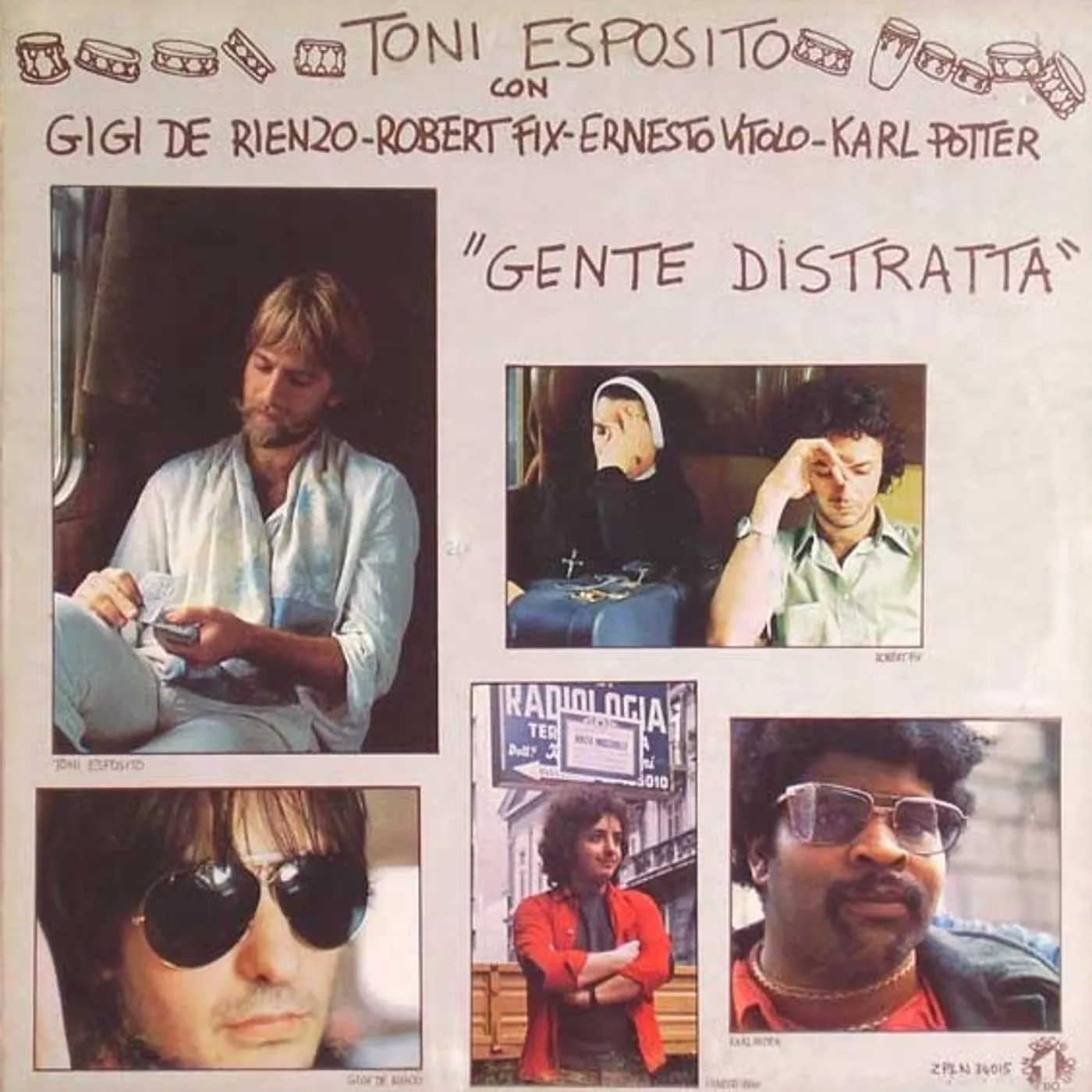 Tony Esposito Gente distratta Vinyl Record